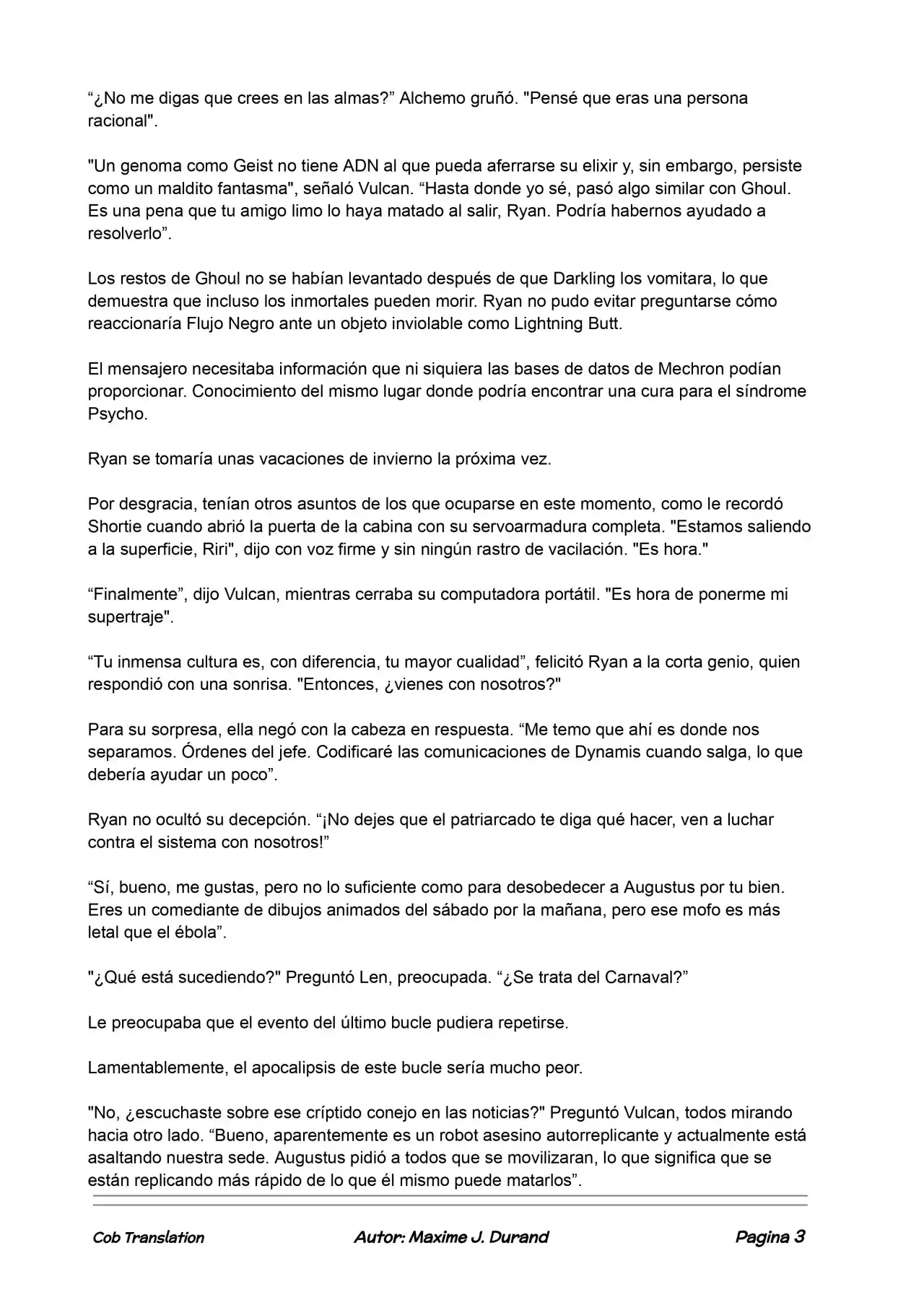 La Partida Perfecta (Novela) - Capítulo 86 - Página 3 - LectorTMOo