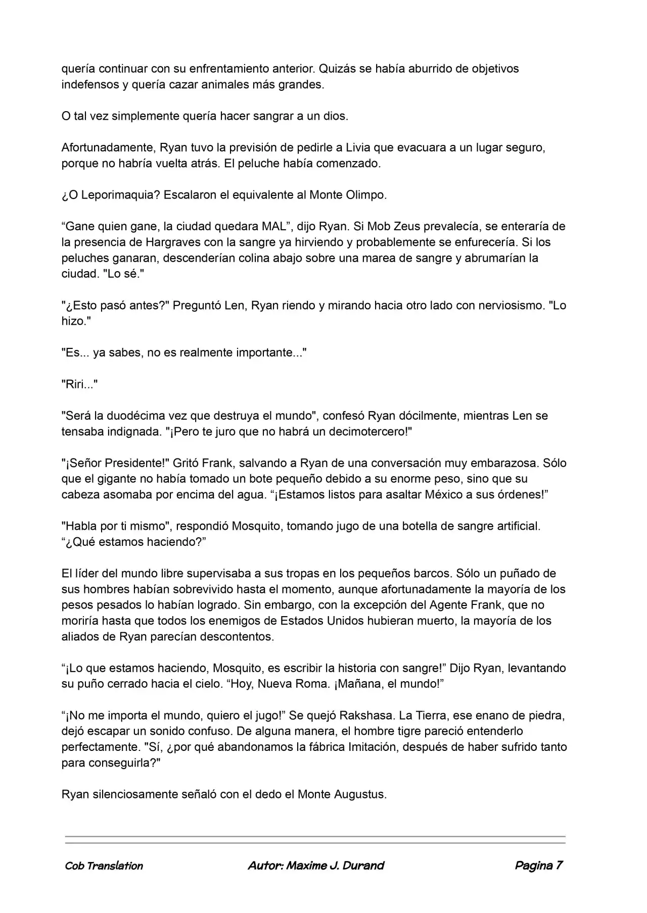 La Partida Perfecta (Novela) - Capítulo 86 - Página 7 - LectorTMOo