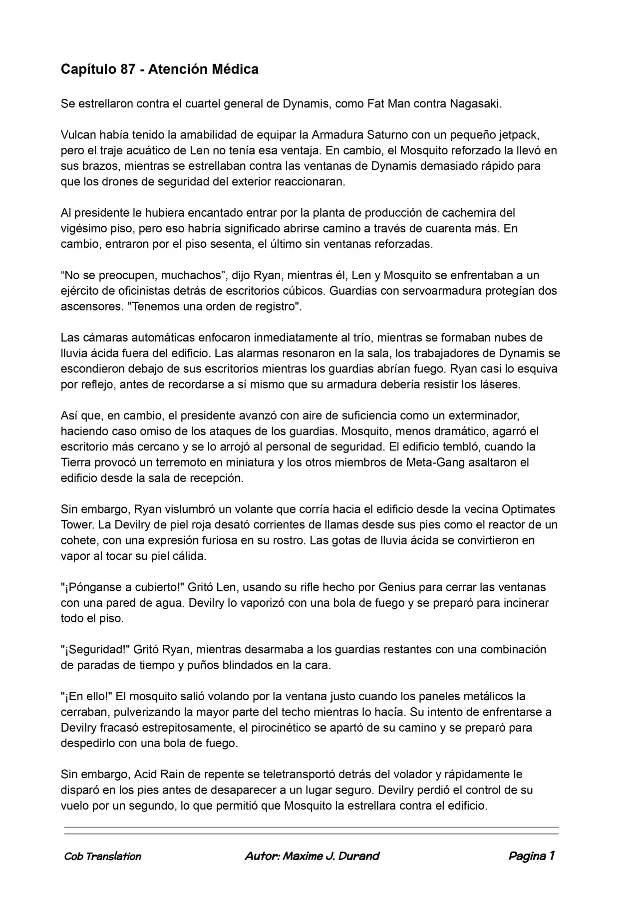 La Partida Perfecta (Novela) - Capítulo 87 - Página 1 - LectorTMOo