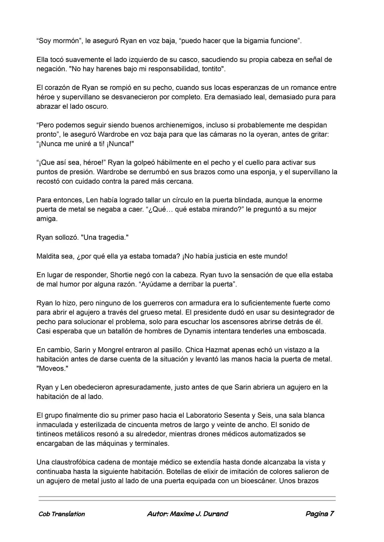 La Partida Perfecta (Novela) - Capítulo 87 - Página 7 - LectorTMOo