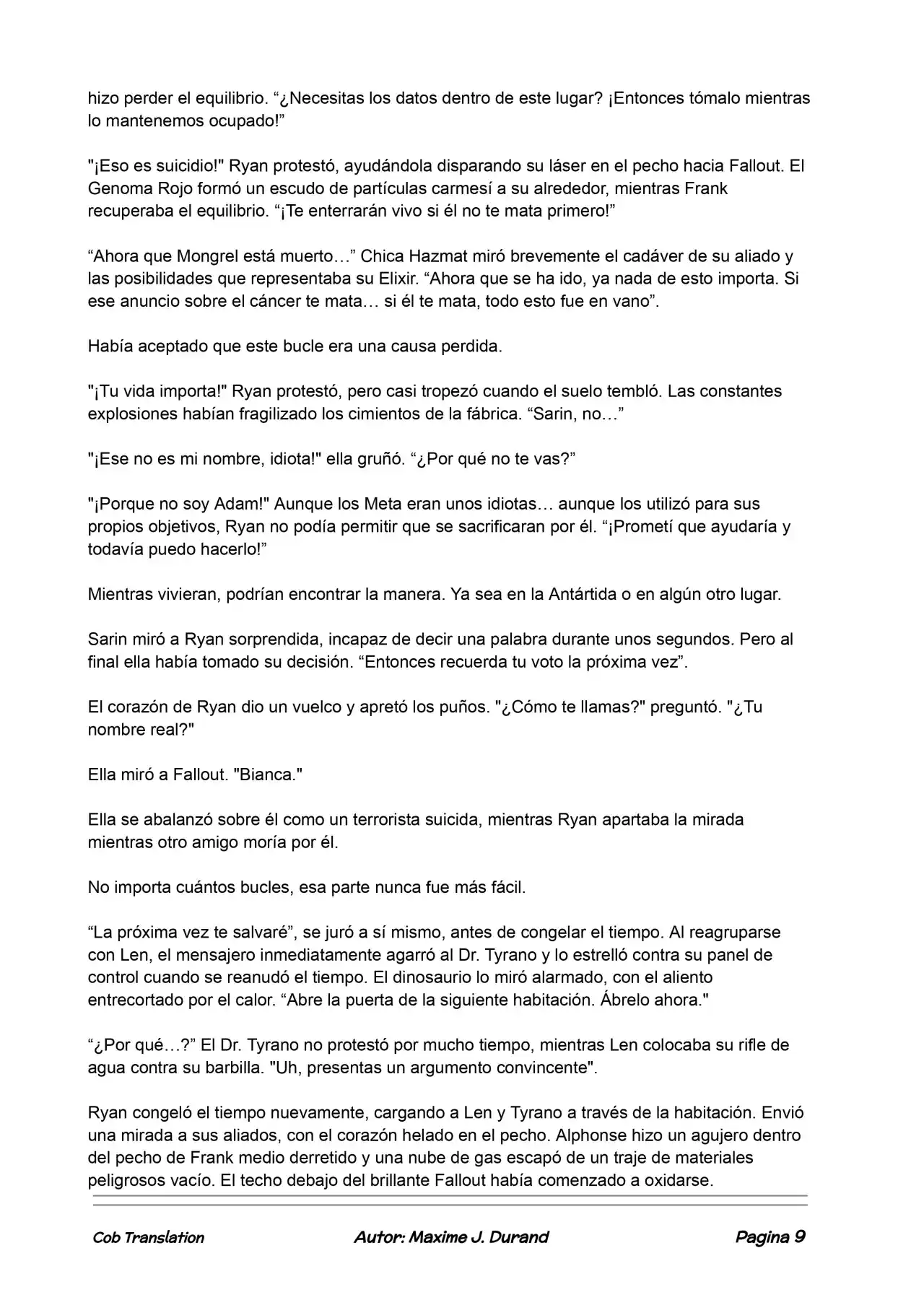 La Partida Perfecta (Novela) - Capítulo 88 - Página 10 - LectorTMOo
