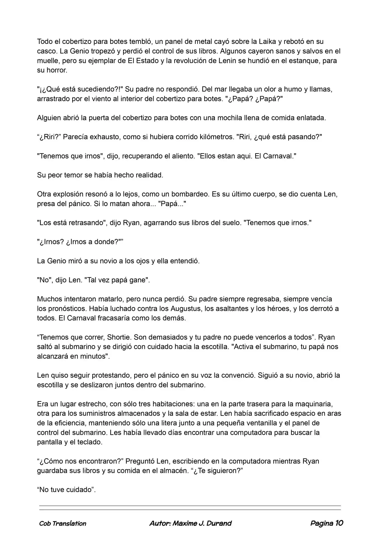 La Partida Perfecta (Novela) - Capítulo 89 - Página 10 - LectorTMOo