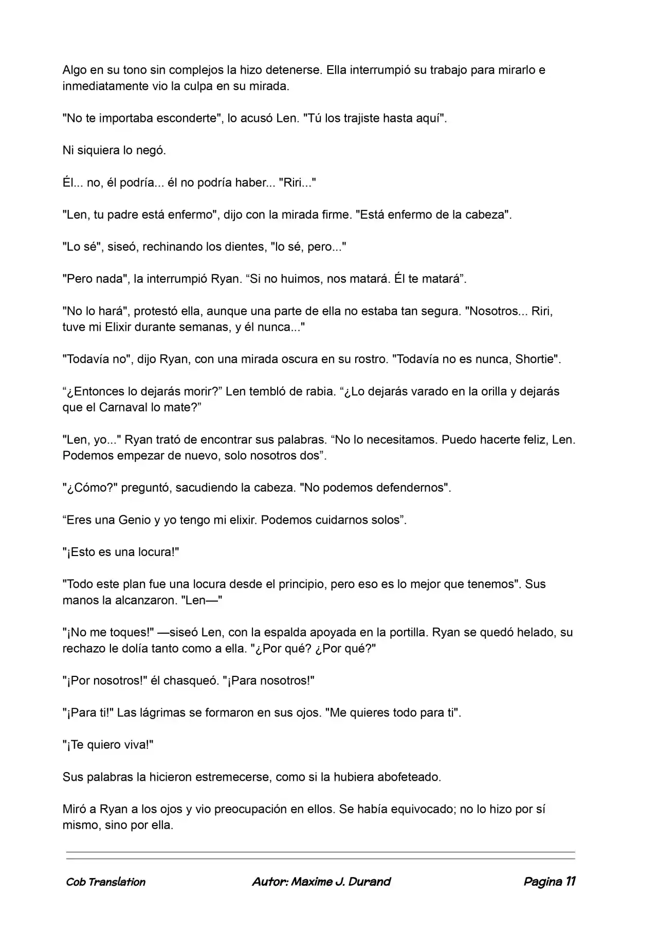 La Partida Perfecta (Novela) - Capítulo 89 - Página 11 - LectorTMOo