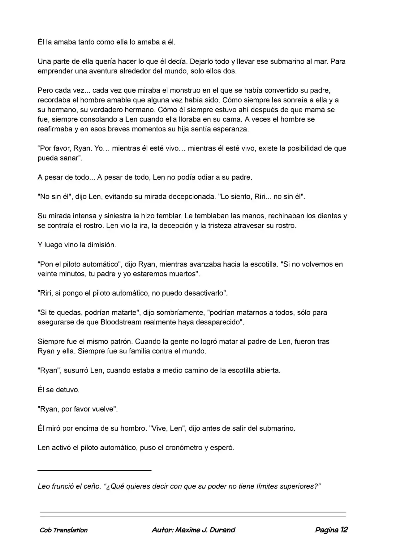 La Partida Perfecta (Novela) - Capítulo 89 - Página 12 - LectorTMOo