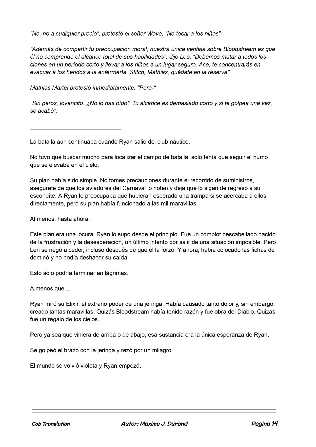 La Partida Perfecta (Novela) - Capítulo 89 - Página 14 - LectorTMOo