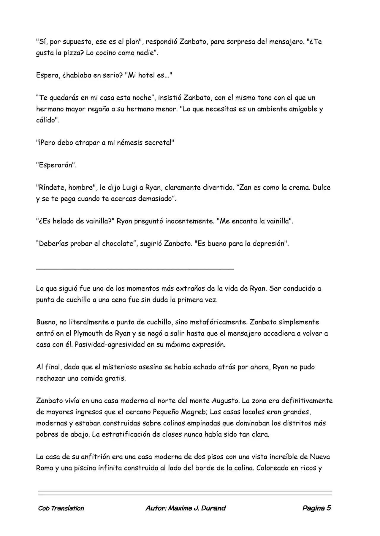 La Partida Perfecta (Novela) - Capítulo 9 - Página 5 - LectorTMOo