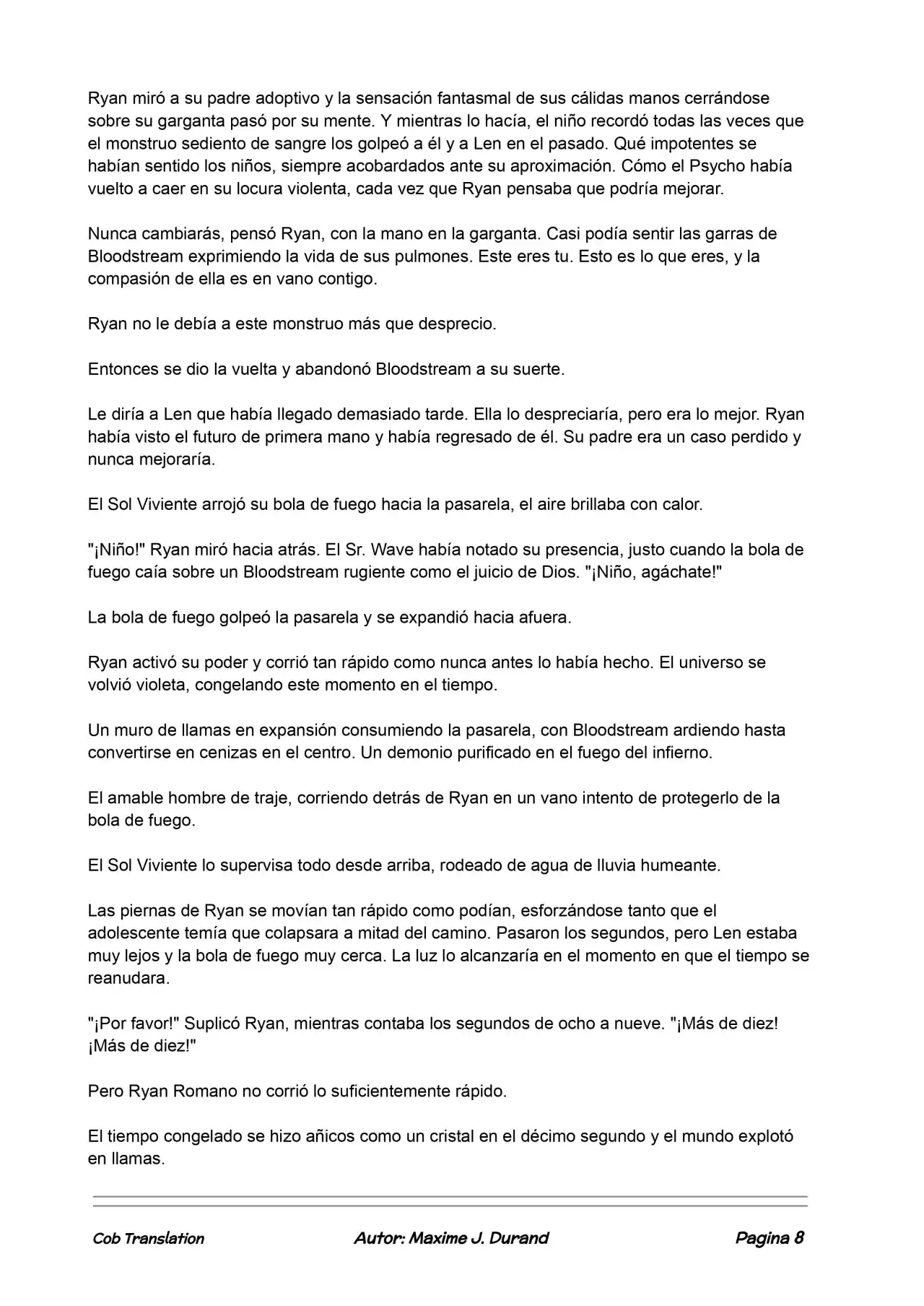 La Partida Perfecta (Novela) - Capítulo 90 - Página 8 - LectorTMOo