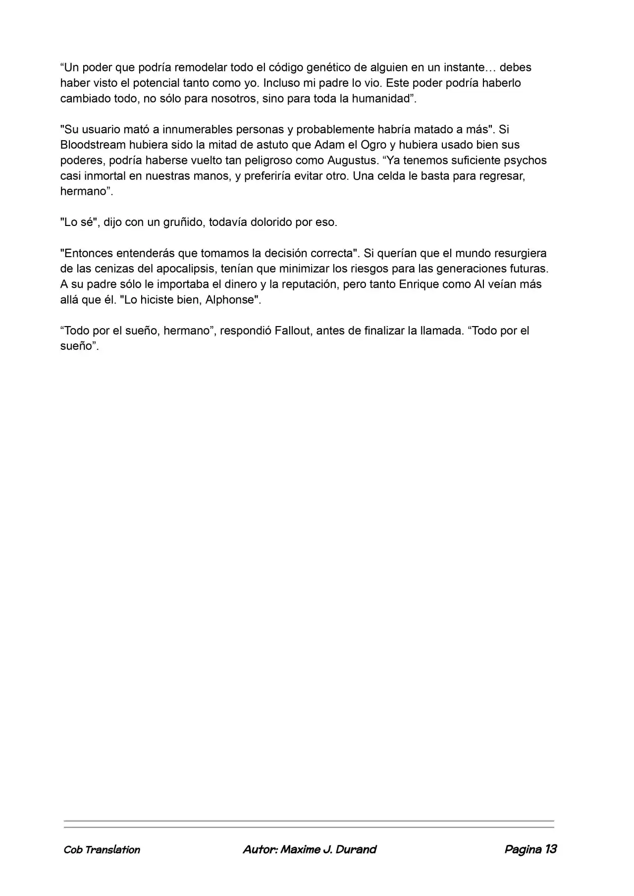 La Partida Perfecta (Novela) - Capítulo 90 - Página 13 - LectorTMOo