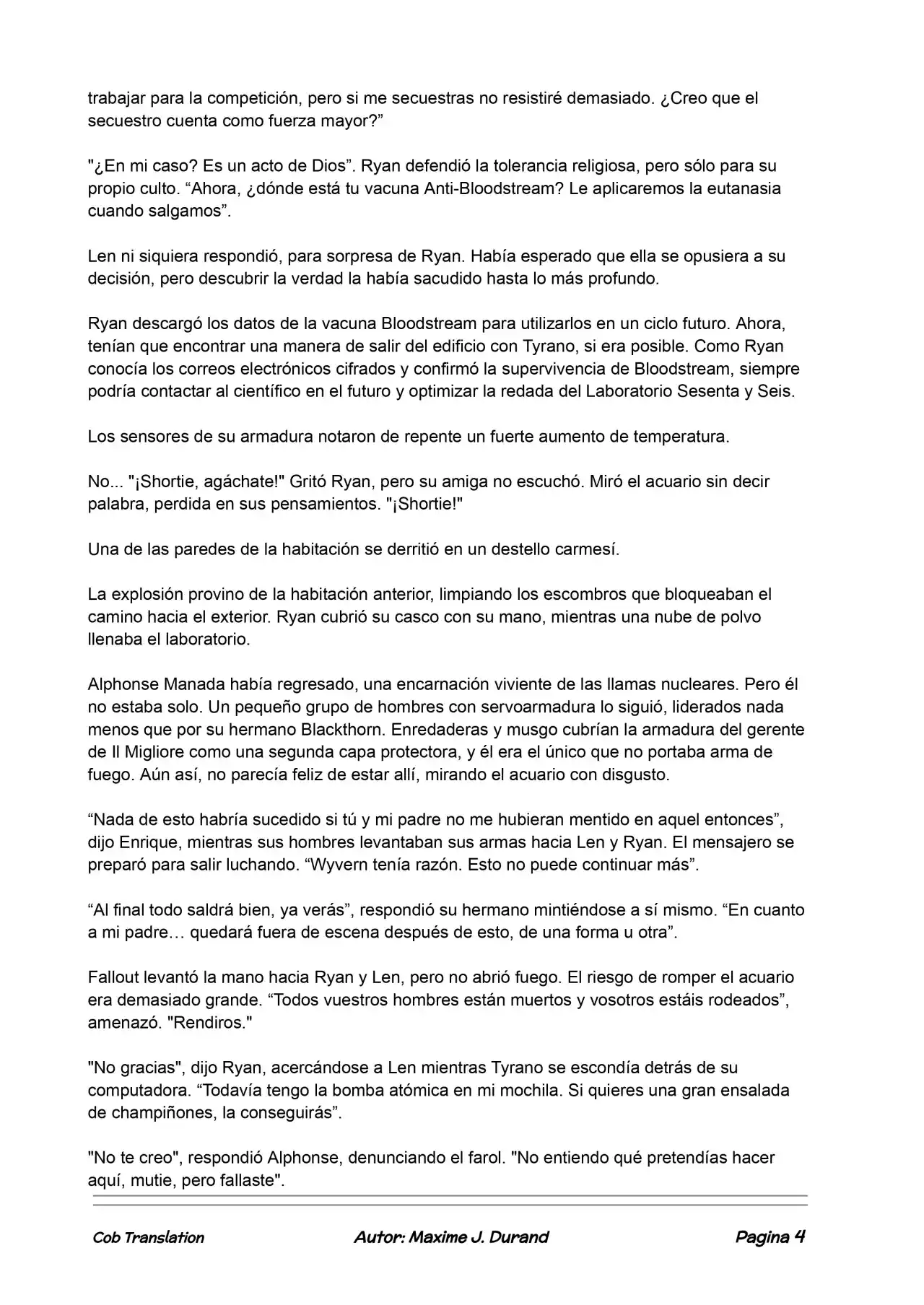 La Partida Perfecta (Novela) - Capítulo 91 - Página 4 - LectorTMOo