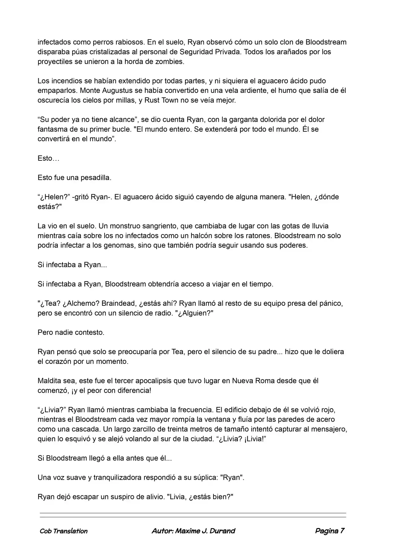 La Partida Perfecta (Novela) - Capítulo 91 - Página 7 - LectorTMOo