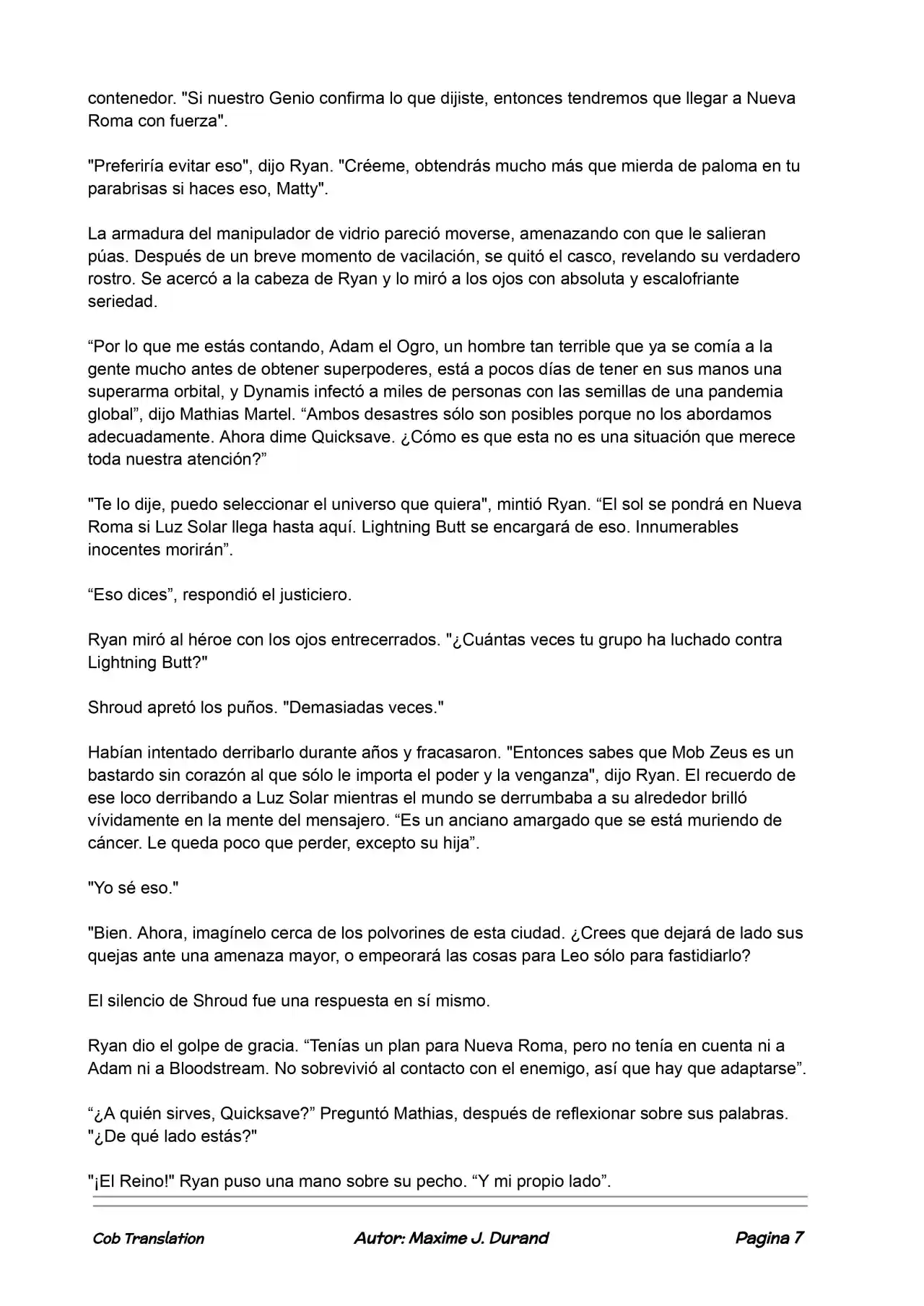 La Partida Perfecta (Novela) - Capítulo 93 - Página 7 - LectorTMOo