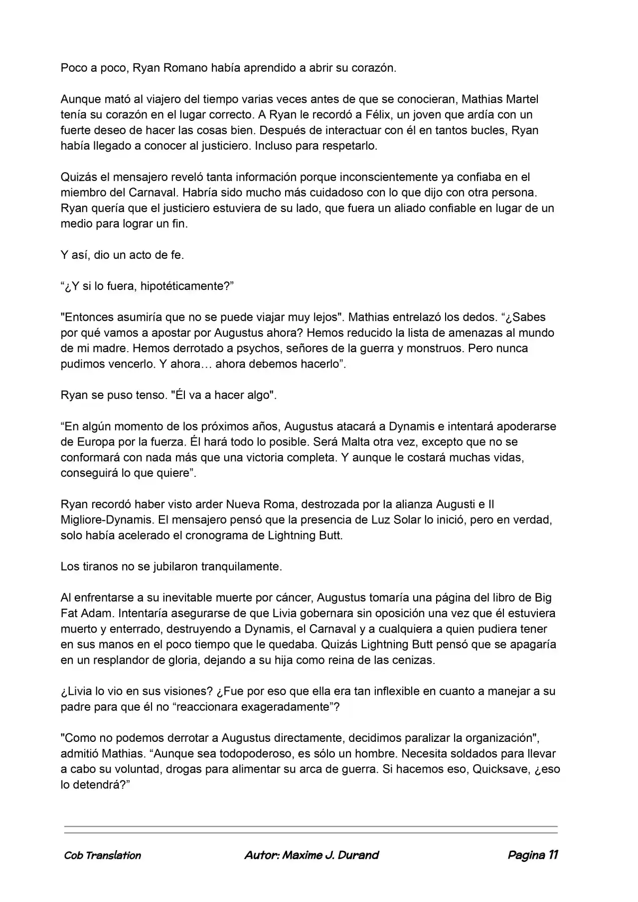 La Partida Perfecta (Novela) - Capítulo 93 - Página 11 - LectorTMOo