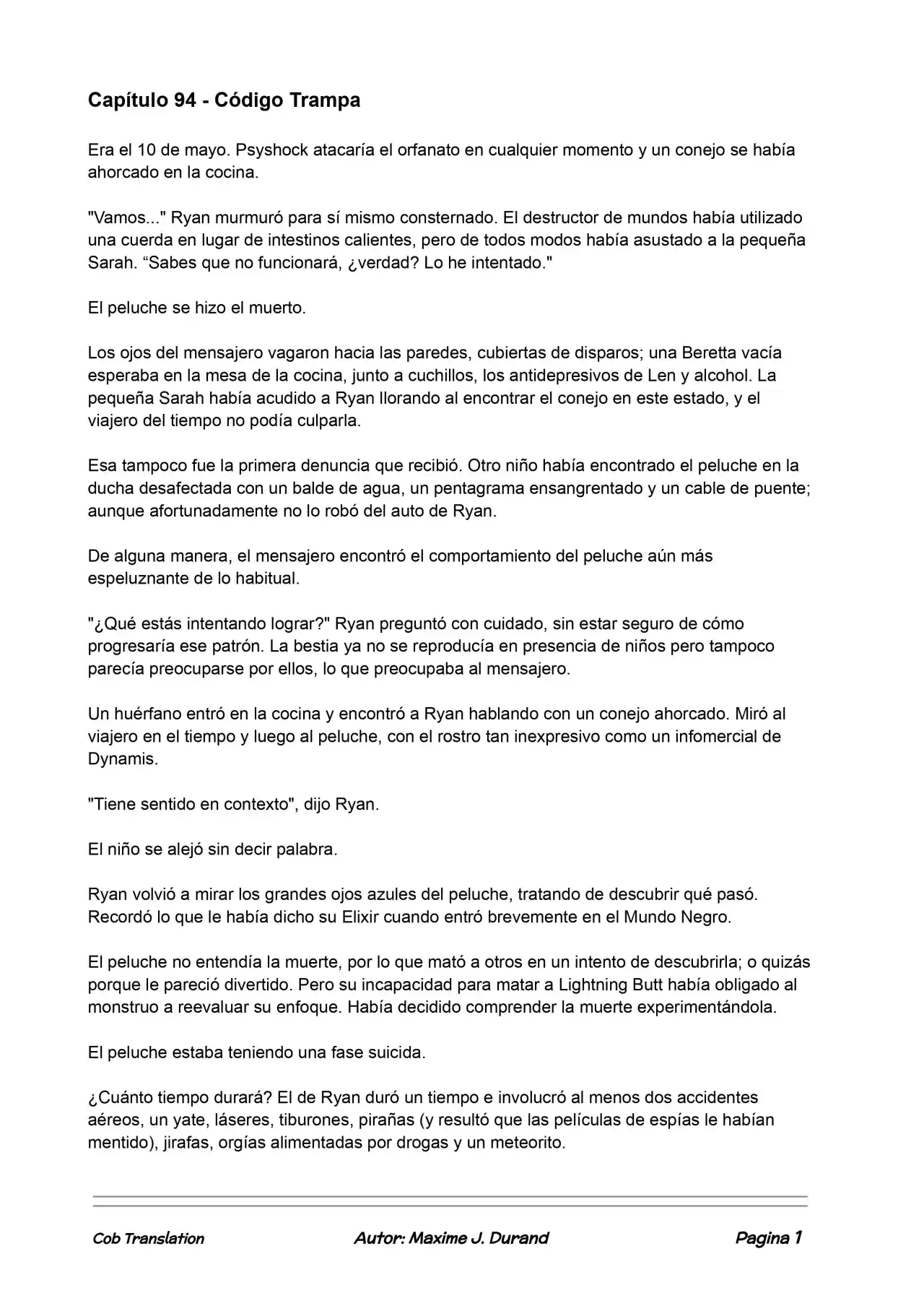 La Partida Perfecta (Novela) - Capítulo 94 - Página 1 - LectorTMOo