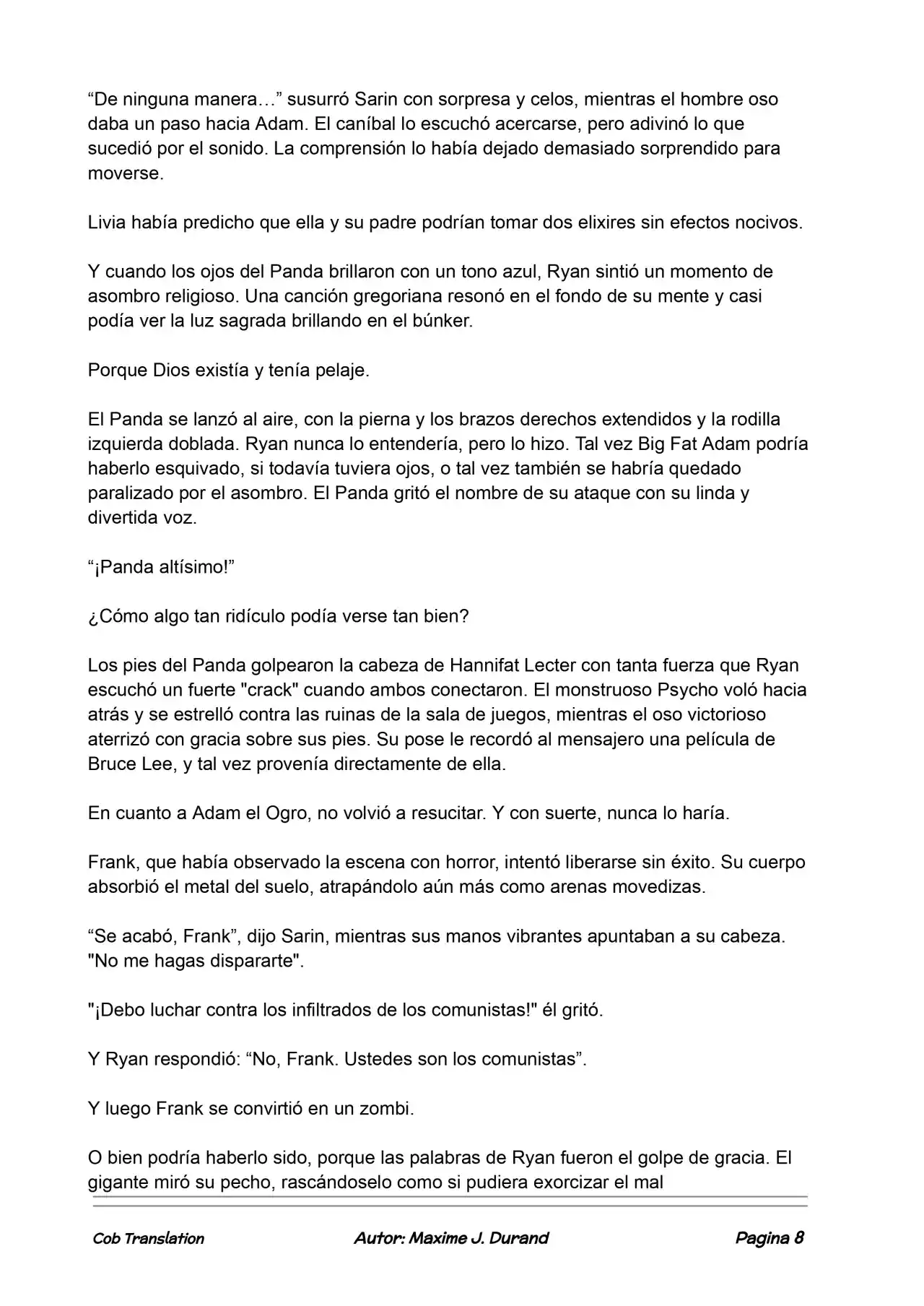 La Partida Perfecta (Novela) - Capítulo 96 - Página 8 - LectorTMOo