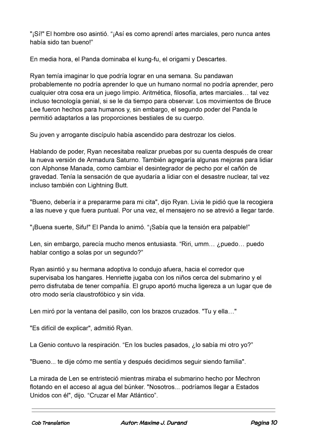 La Partida Perfecta (Novela) - Capítulo 97 - Página 10 - LectorTMOo