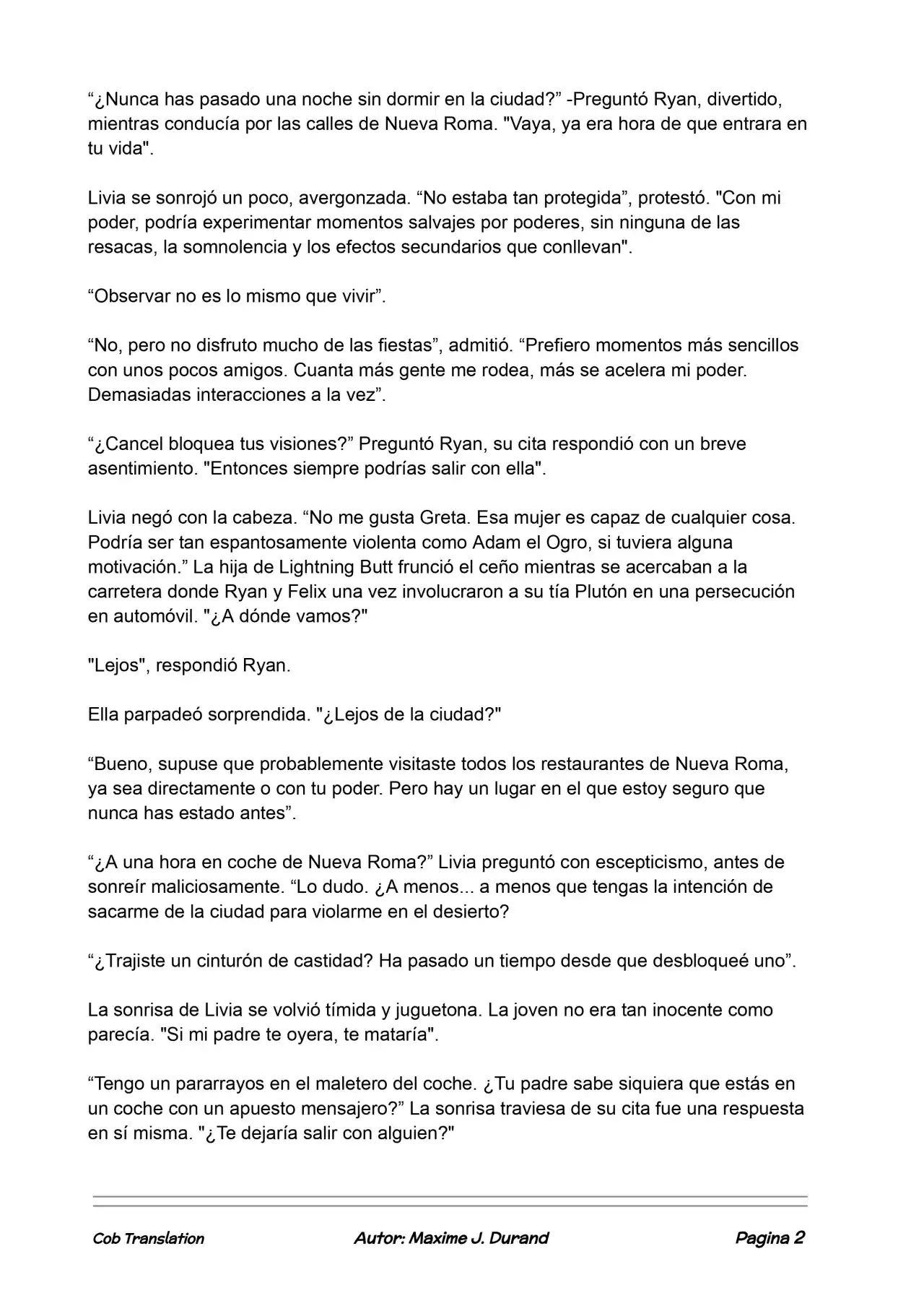 La Partida Perfecta (Novela) - Capítulo 98 - Página 2 - LectorTMOo