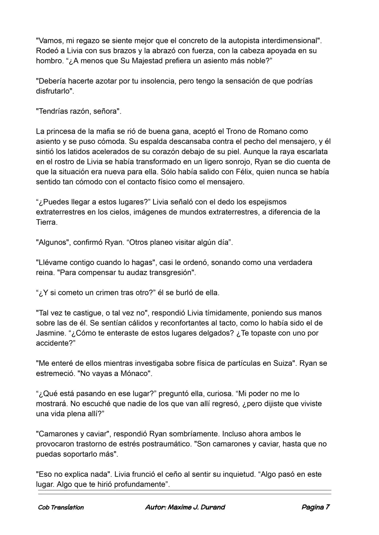 La Partida Perfecta (Novela) - Capítulo 98 - Página 7 - LectorTMOo