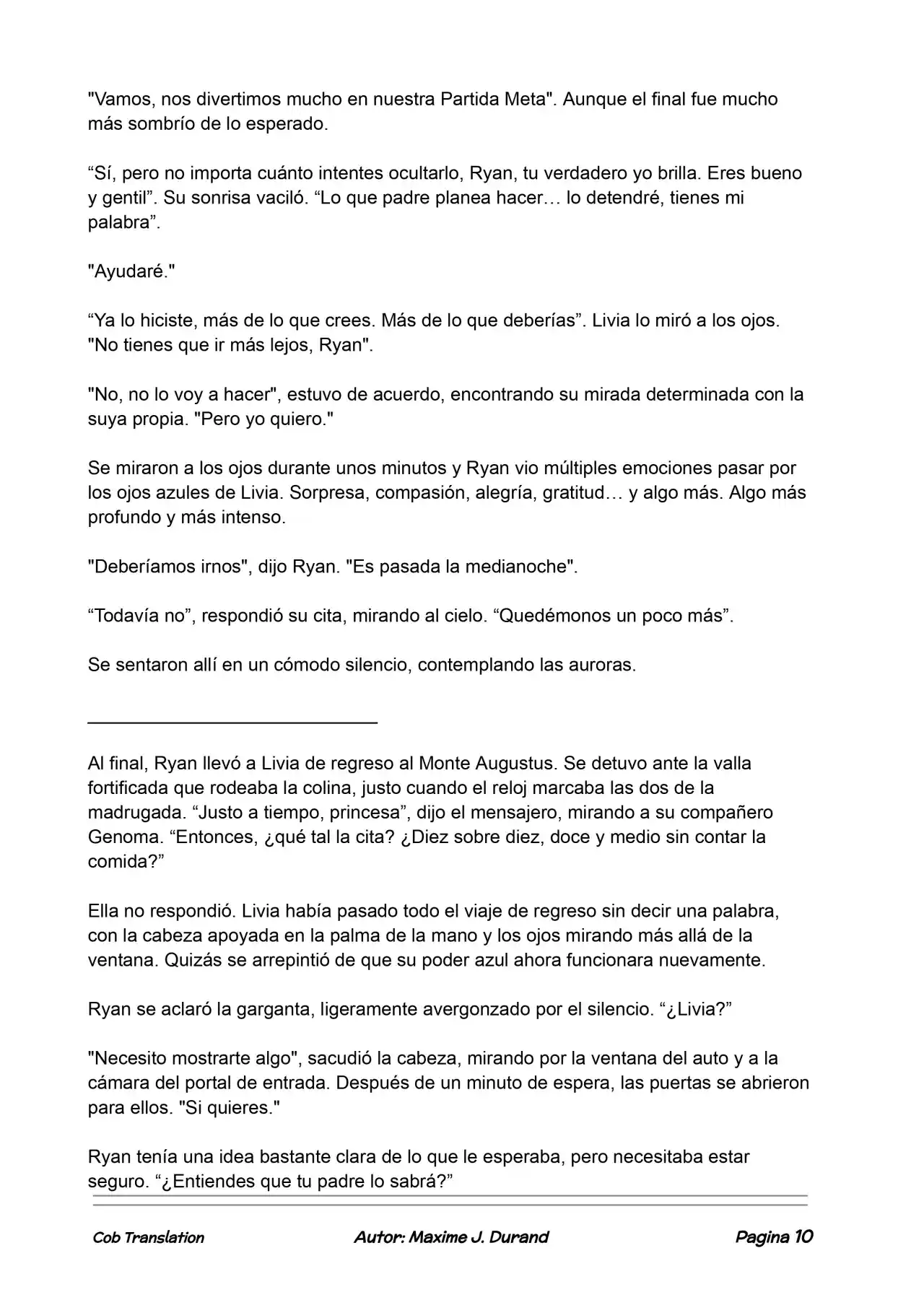 La Partida Perfecta (Novela) - Capítulo 98 - Página 10 - LectorTMOo