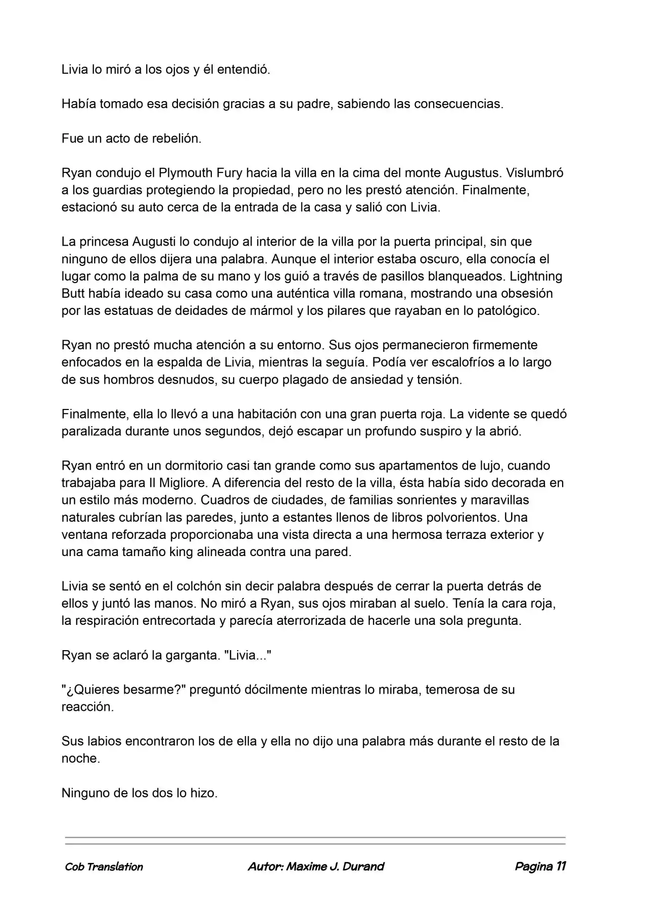 La Partida Perfecta (Novela) - Capítulo 98 - Página 11 - LectorTMOo