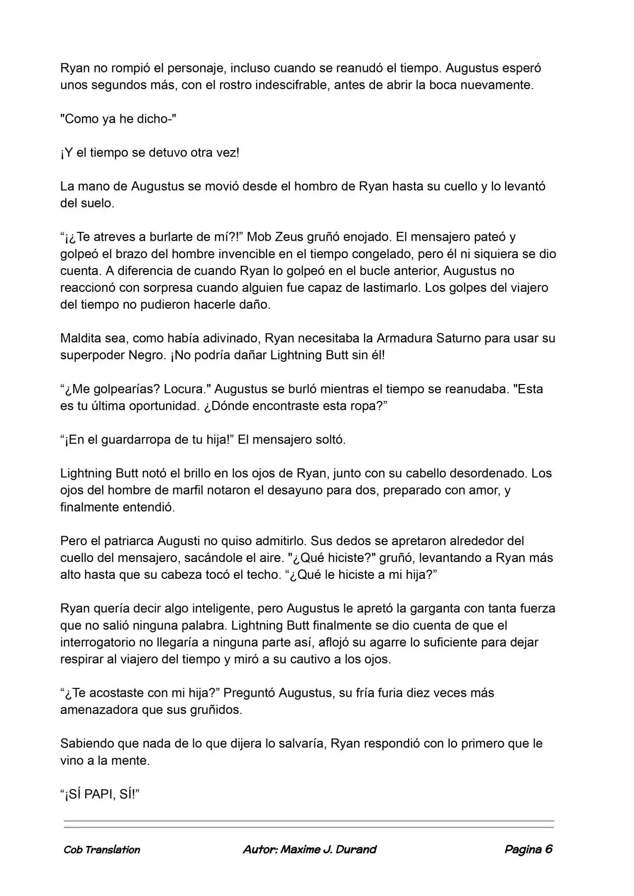 La Partida Perfecta (Novela) - Capítulo 99 - Página 6 - LectorTMOo