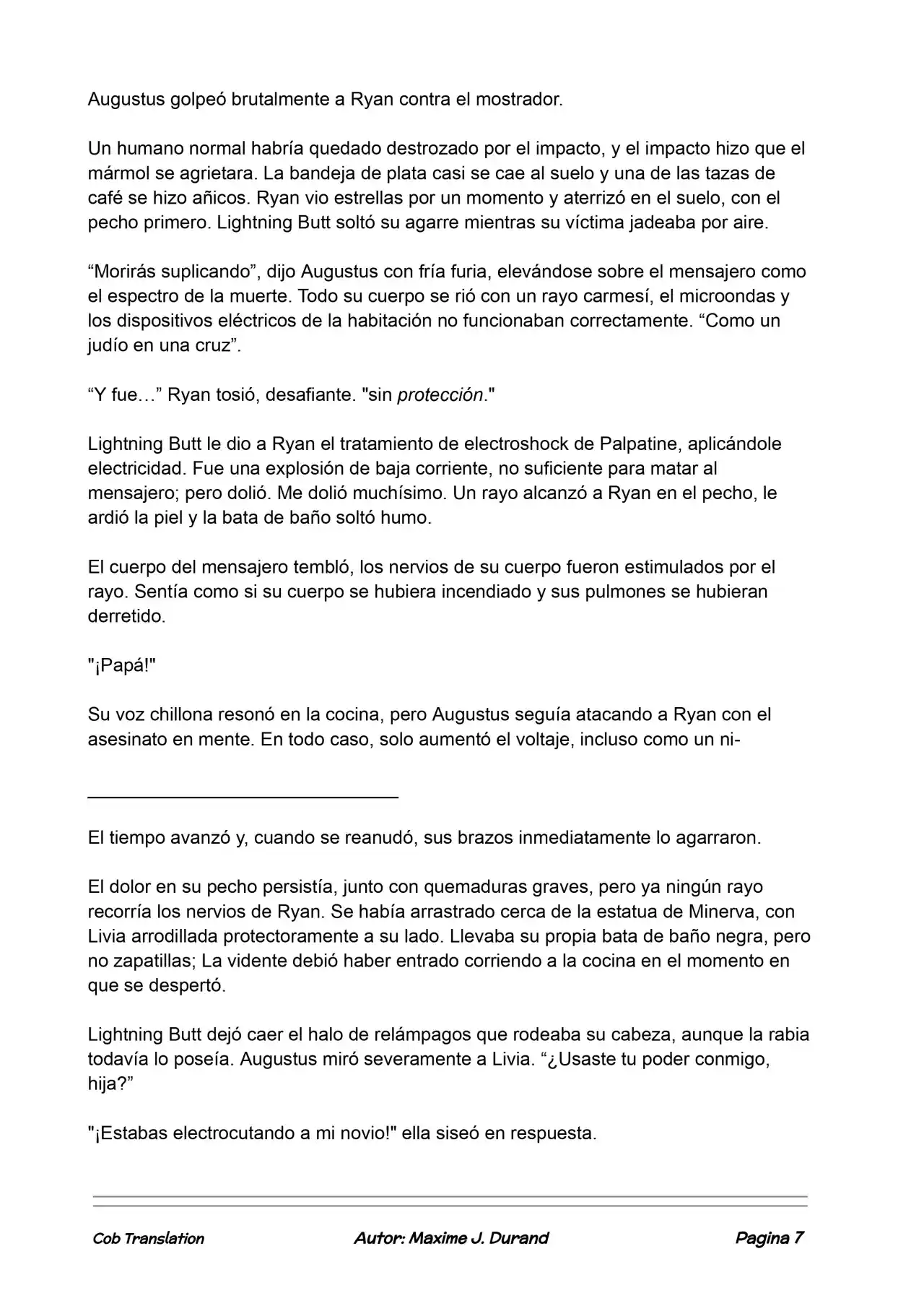 La Partida Perfecta (Novela) - Capítulo 99 - Página 7 - LectorTMOo