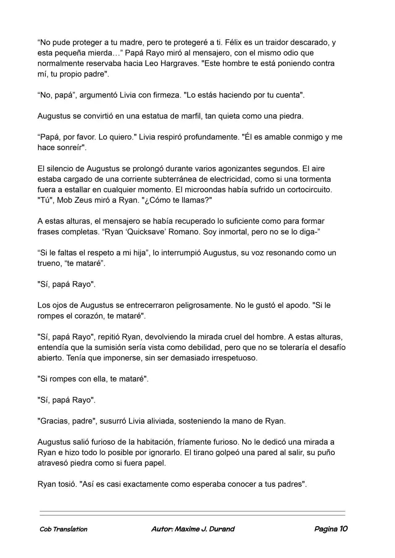 La Partida Perfecta (Novela) - Capítulo 99 - Página 10 - LectorTMOo