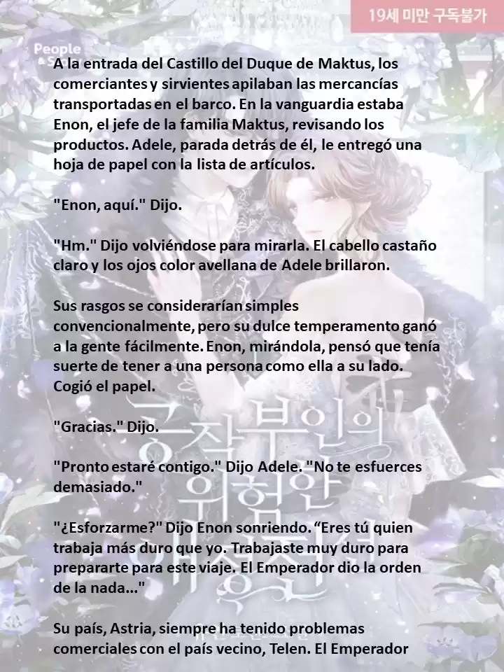 La Peligrosa Vida Amorosa De La Duquesa (Novela) - Capítulo 1 - Página 1 - LectorTMOo