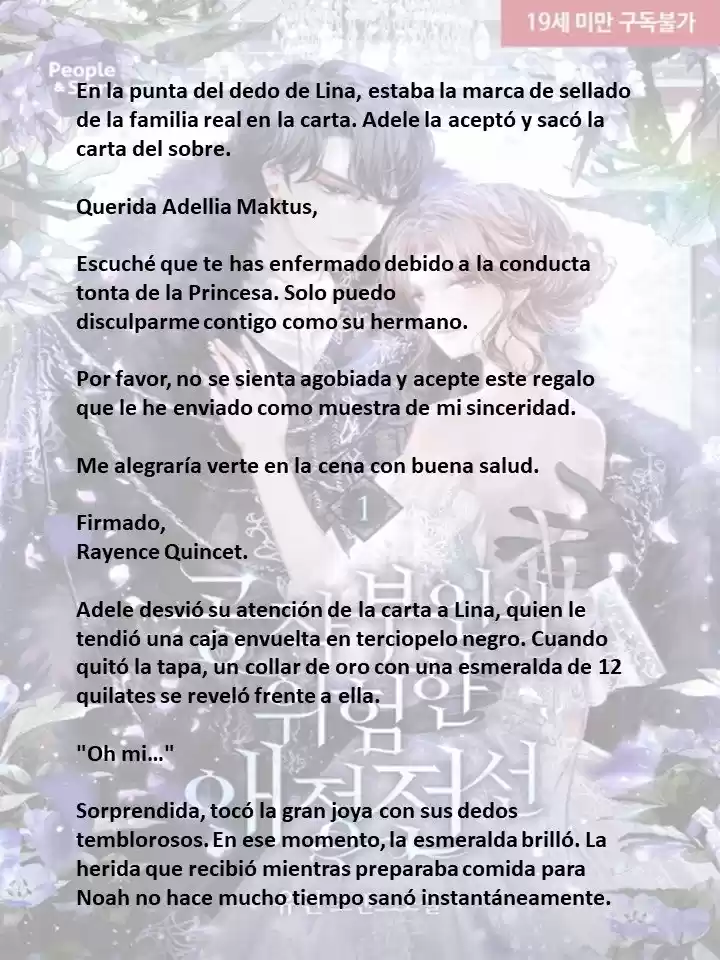 La Peligrosa Vida Amorosa De La Duquesa (Novela) - Capítulo 50 - Página 1 - LectorTMOo