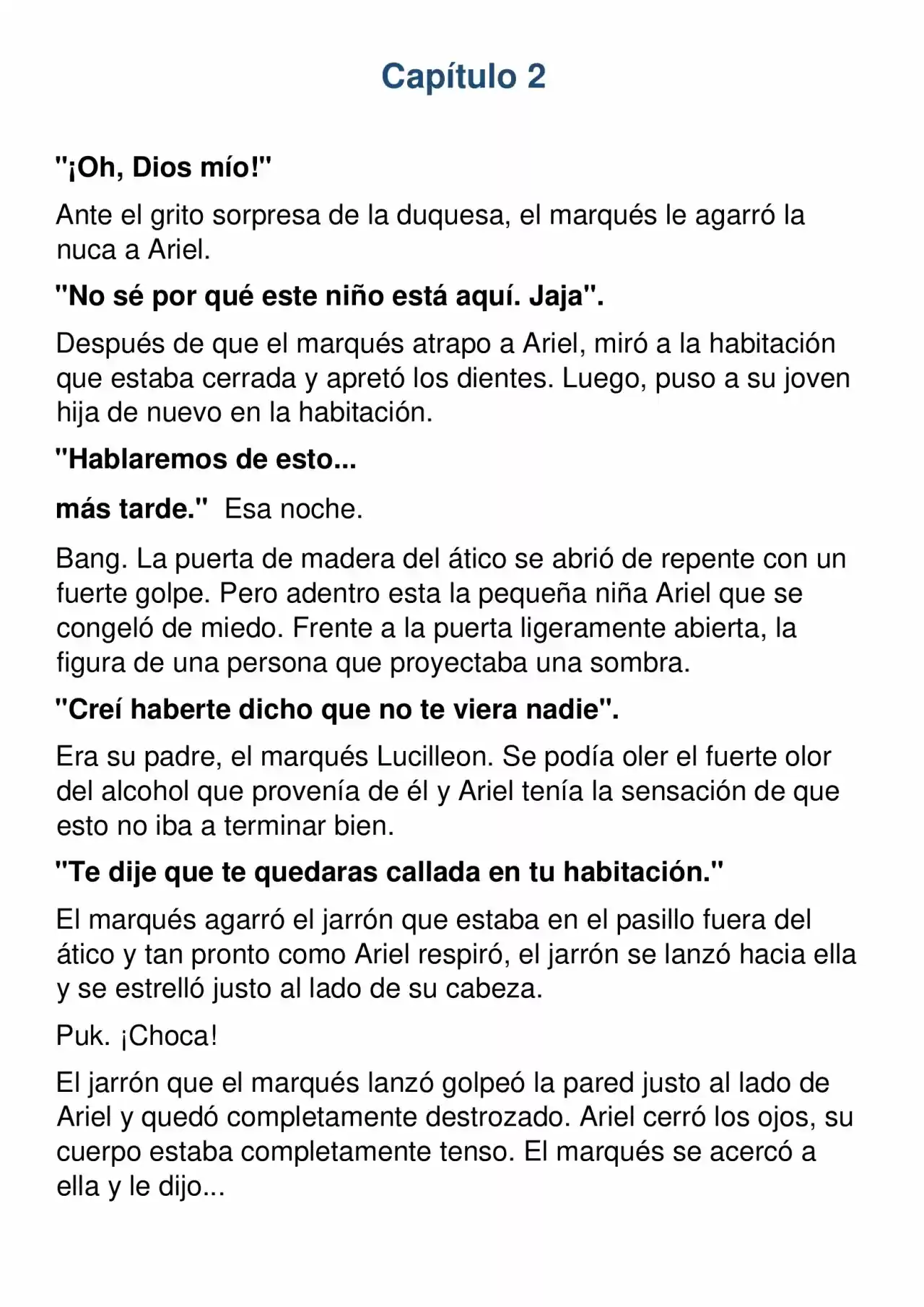La Pequeña Princesa Mascota - Capítulo 2 - Página 1 - LectorTMOo