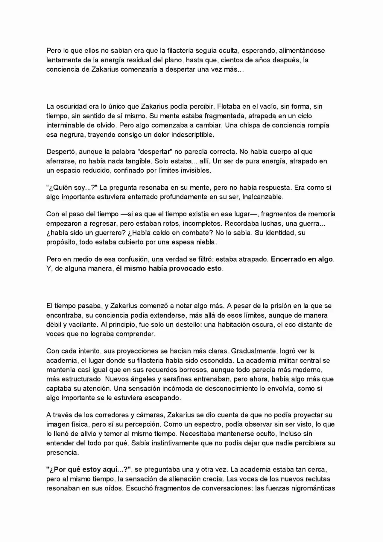 La Perdición De Zakarius (Novela) - Capítulo 1 - Página 3 - LectorTMOo