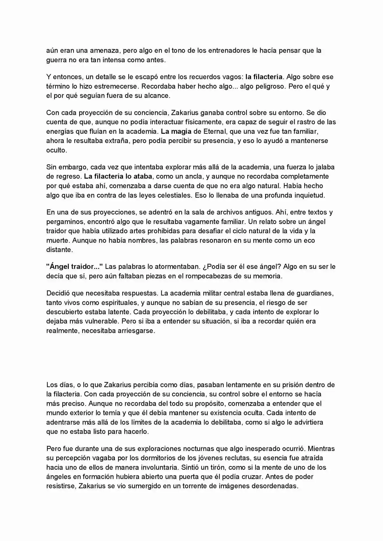 La Perdición De Zakarius (Novela) - Capítulo 1 - Página 4 - LectorTMOo