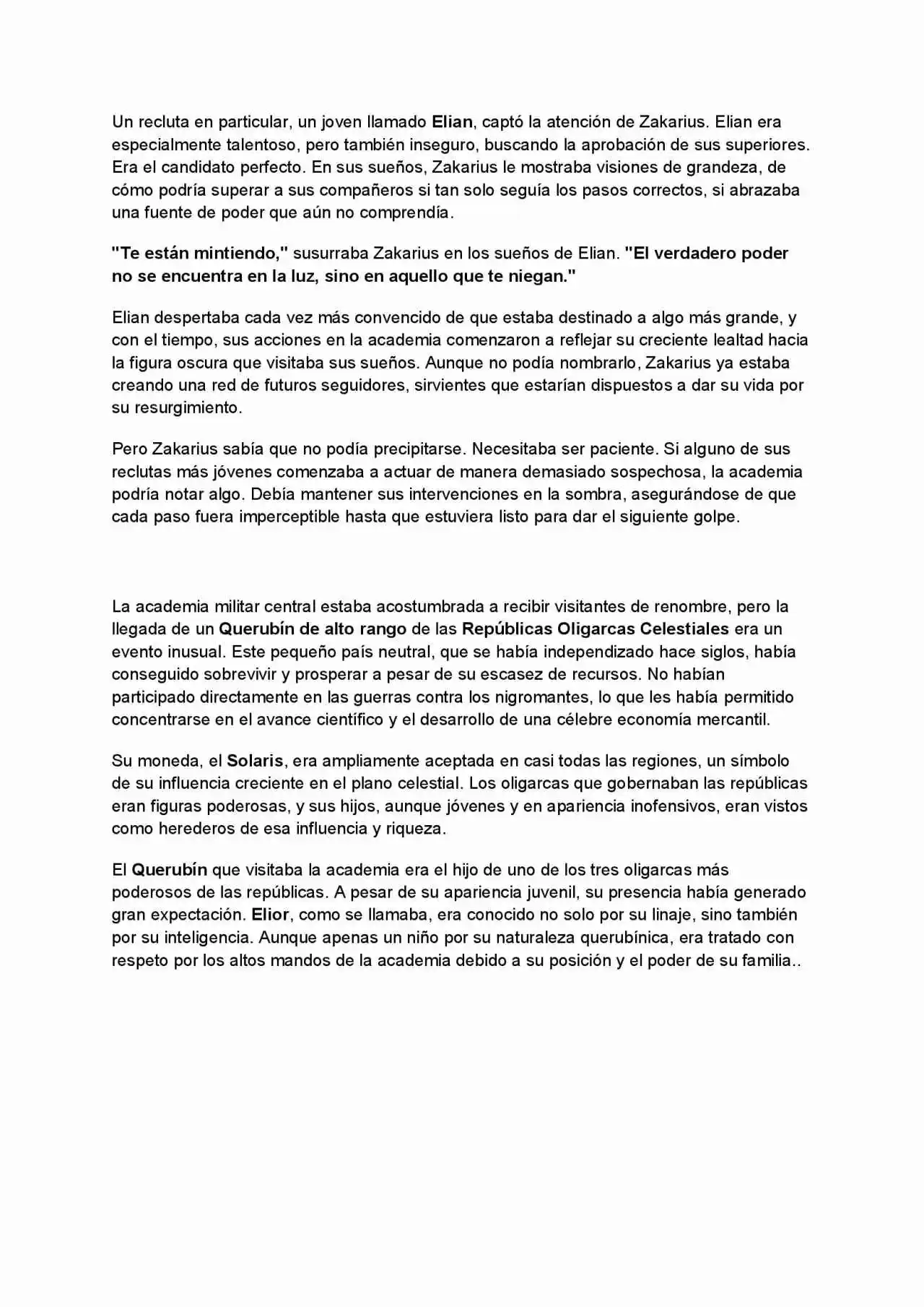 La Perdición De Zakarius (Novela) - Capítulo 1 - Página 6 - LectorTMOo