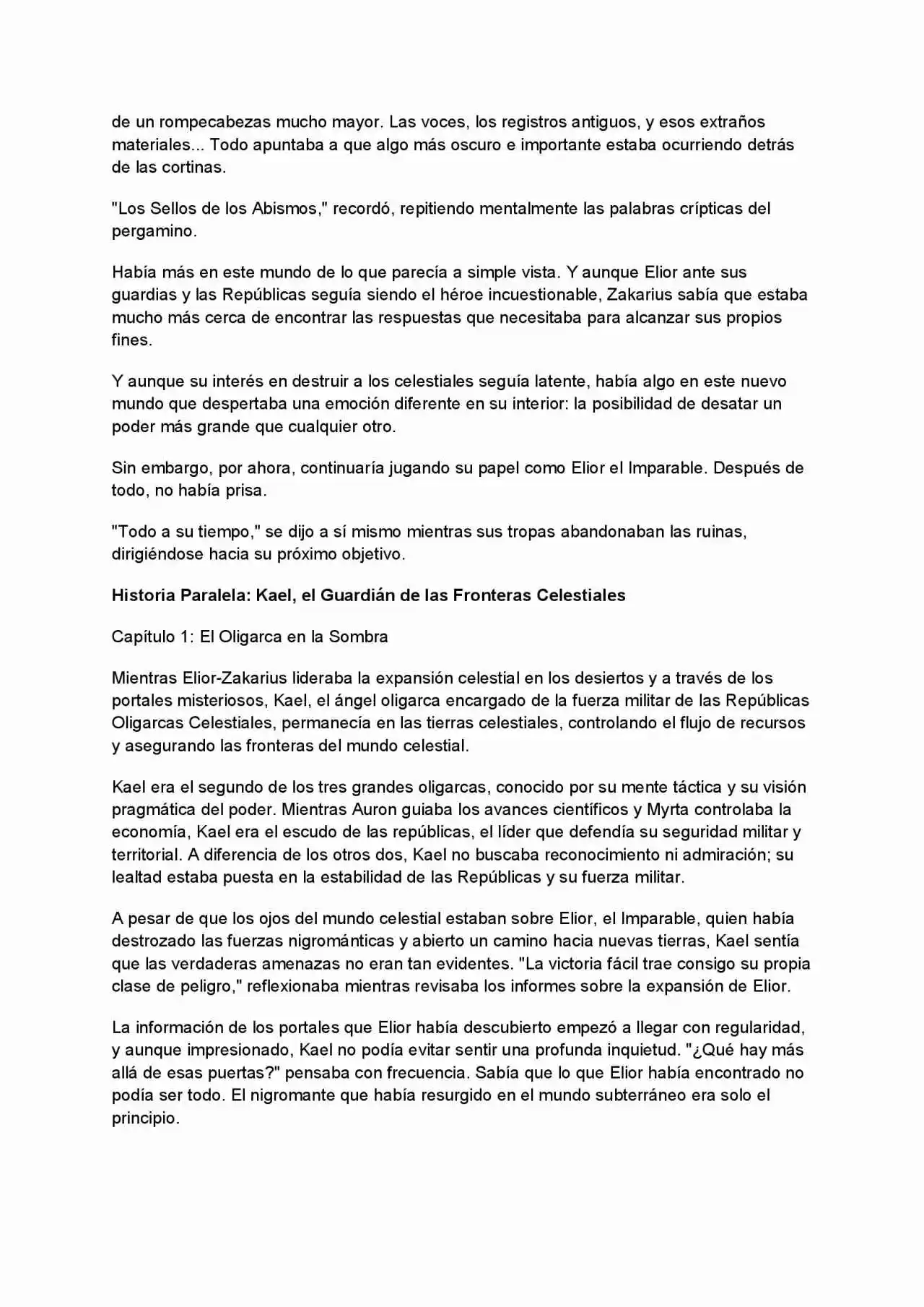 La Perdición De Zakarius (Novela) - Capítulo 10 - Página 5 - LectorTMOo