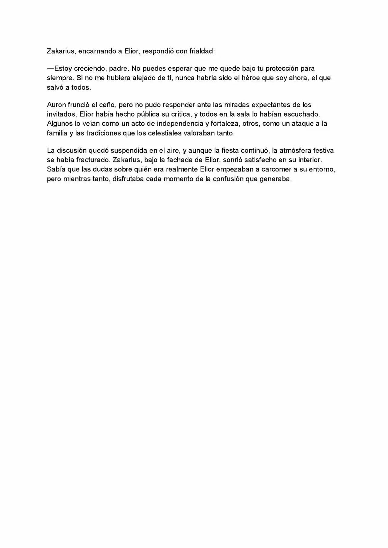 La Perdición De Zakarius (Novela) - Capítulo 10 - Página 14 - LectorTMOo