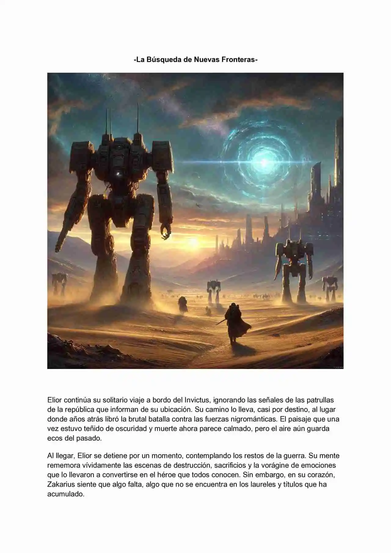 La Perdición De Zakarius (Novela) - Capítulo 12 - Página 1 - LectorTMOo