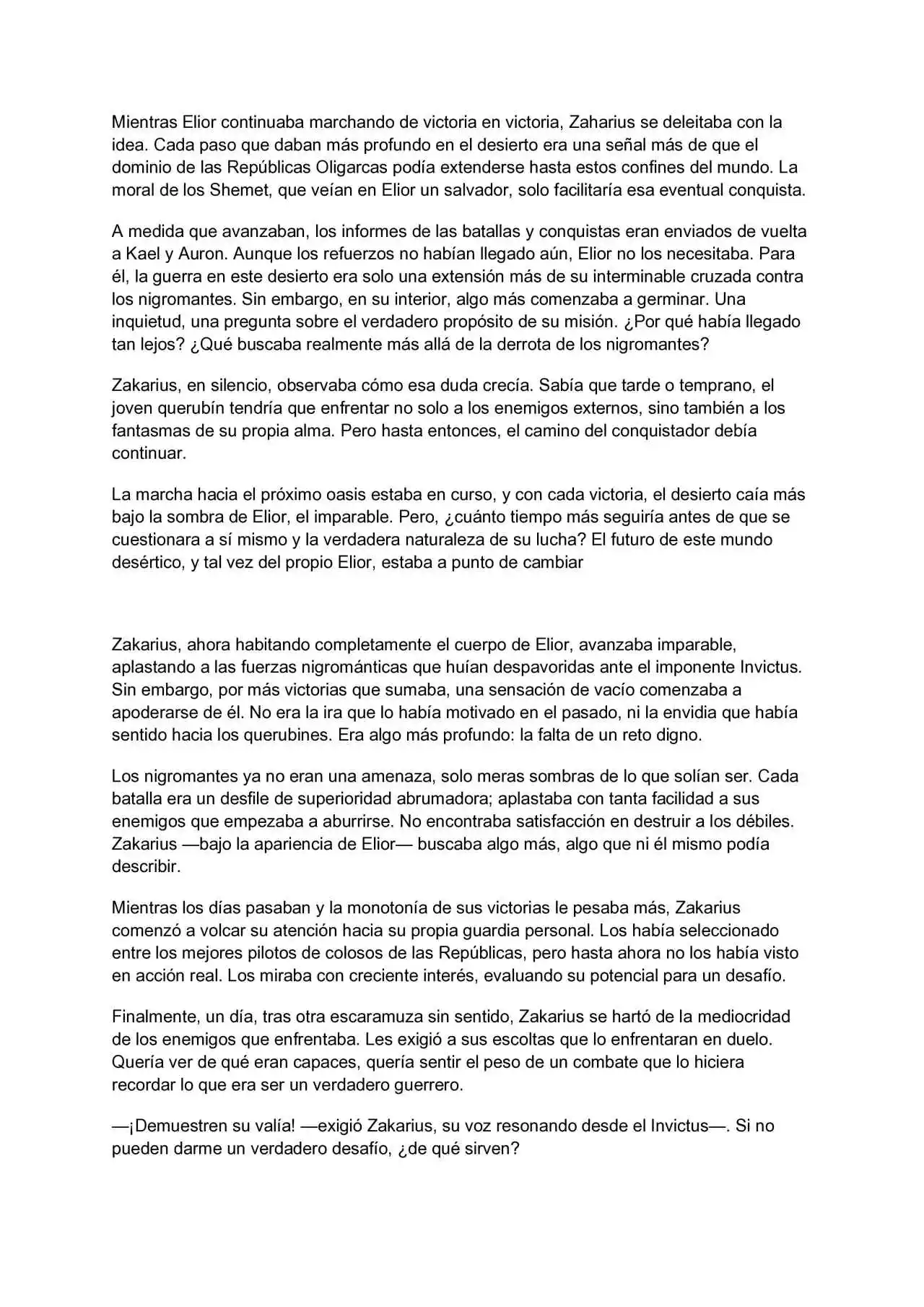 La Perdición De Zakarius (Novela) - Capítulo 13 - Página 4 - LectorTMOo