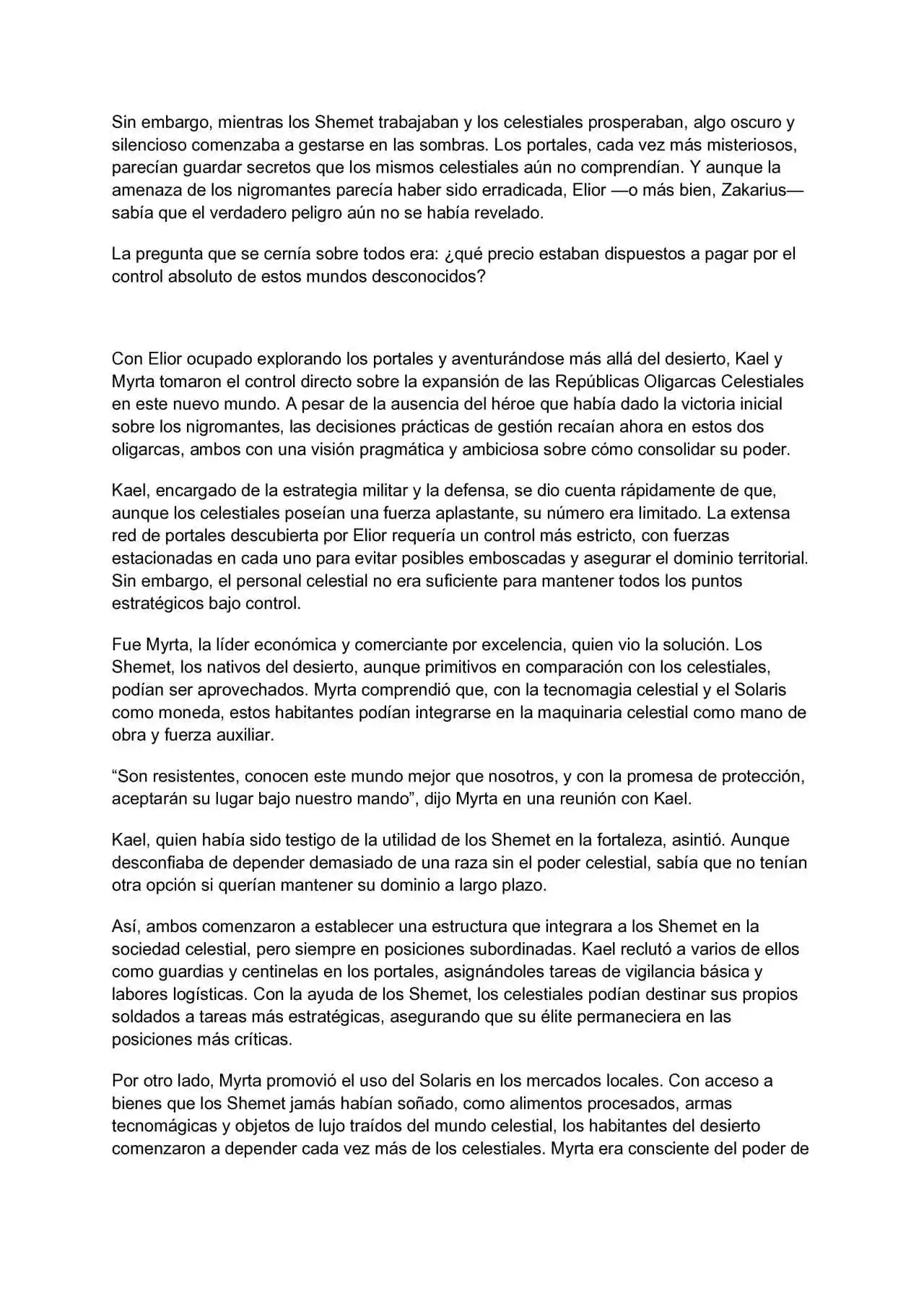 La Perdición De Zakarius (Novela) - Capítulo 14 - Página 4 - LectorTMOo
