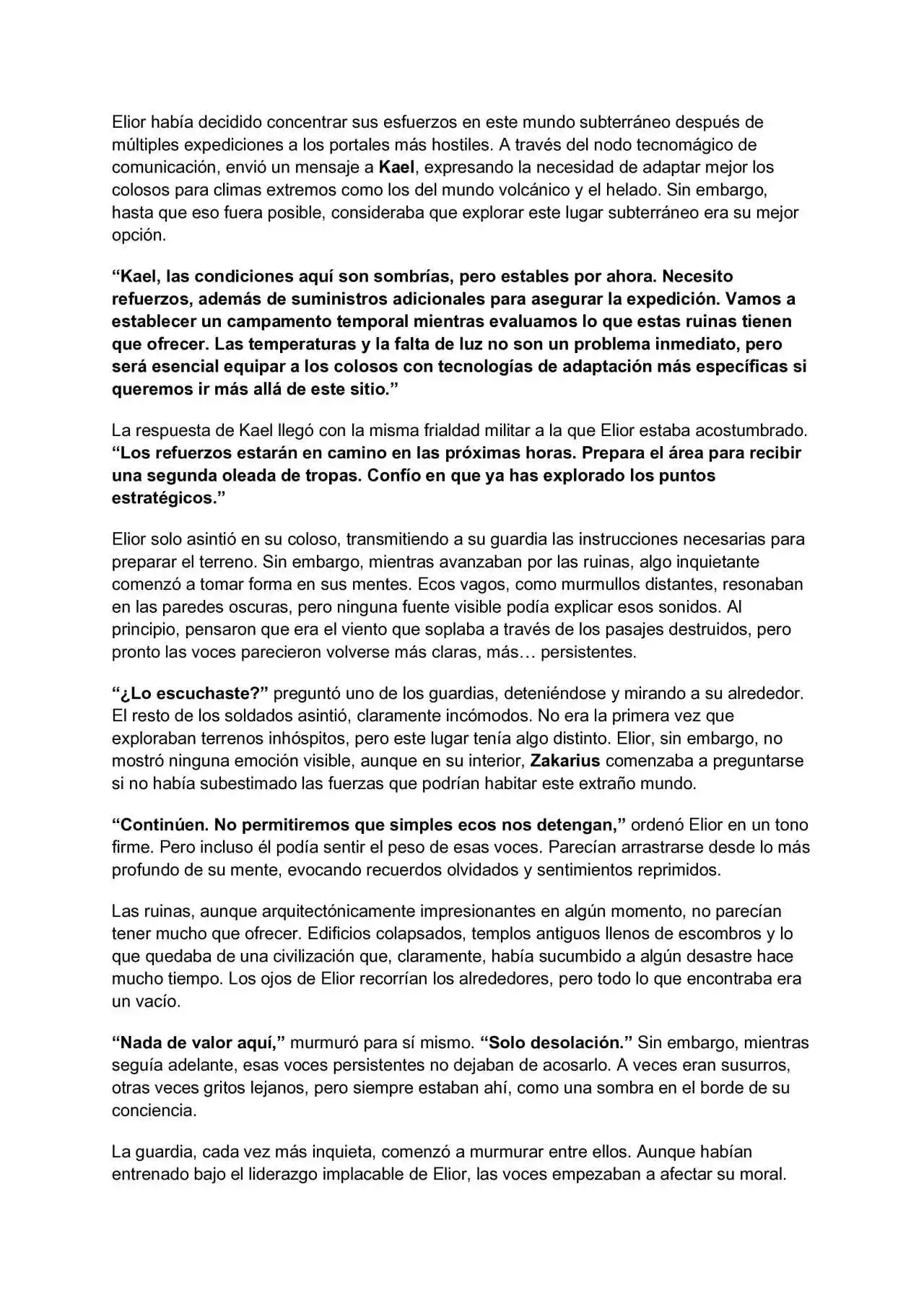 La Perdición De Zakarius (Novela) - Capítulo 14 - Página 6 - LectorTMOo