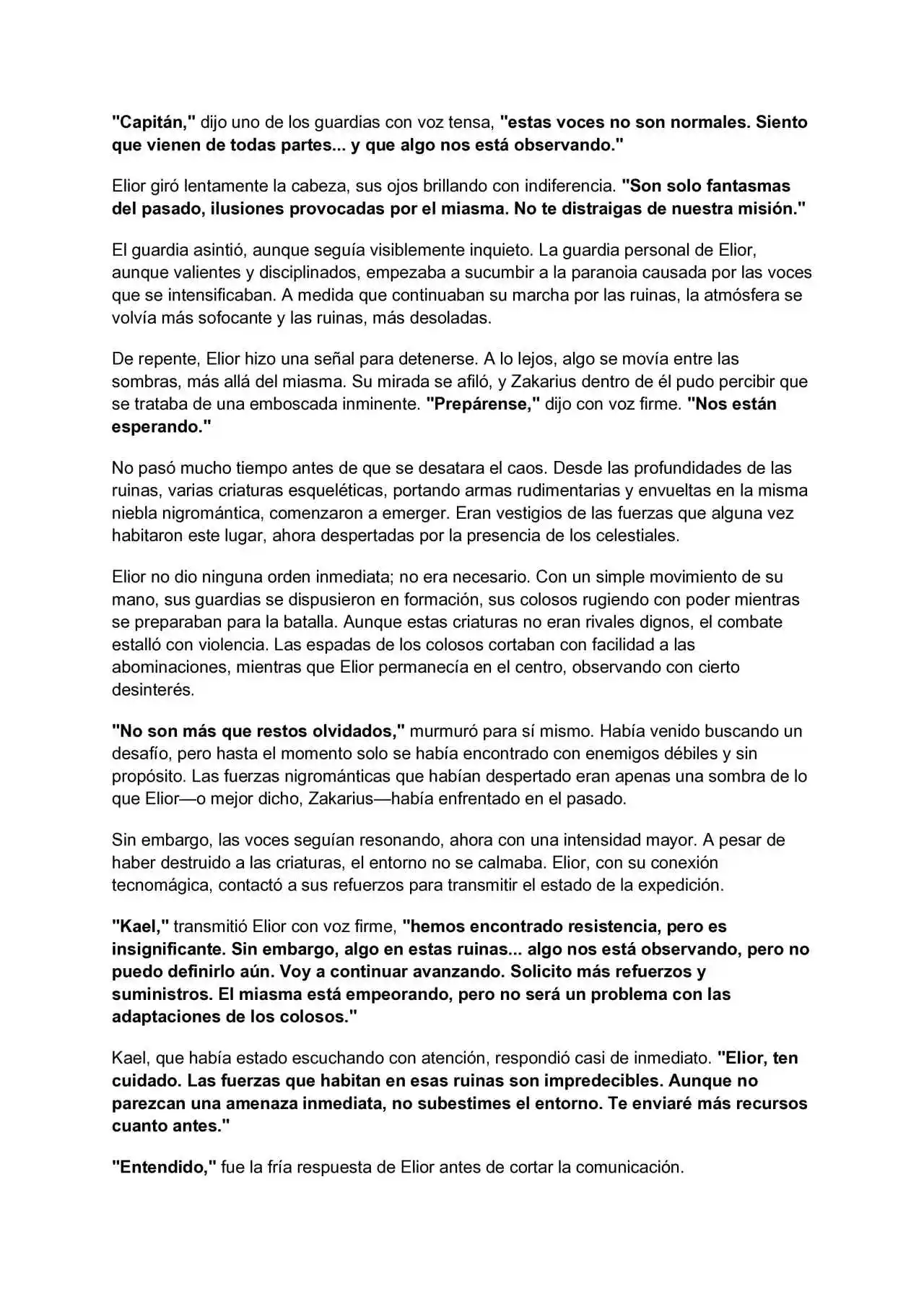 La Perdición De Zakarius (Novela) - Capítulo 14 - Página 8 - LectorTMOo