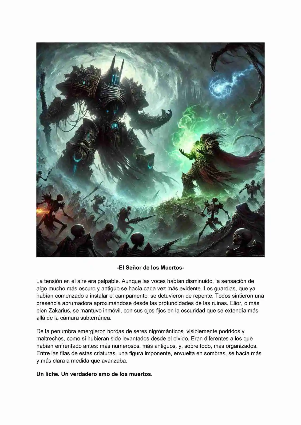 La Perdición De Zakarius (Novela) - Capítulo 15 - Página 1 - LectorTMOo