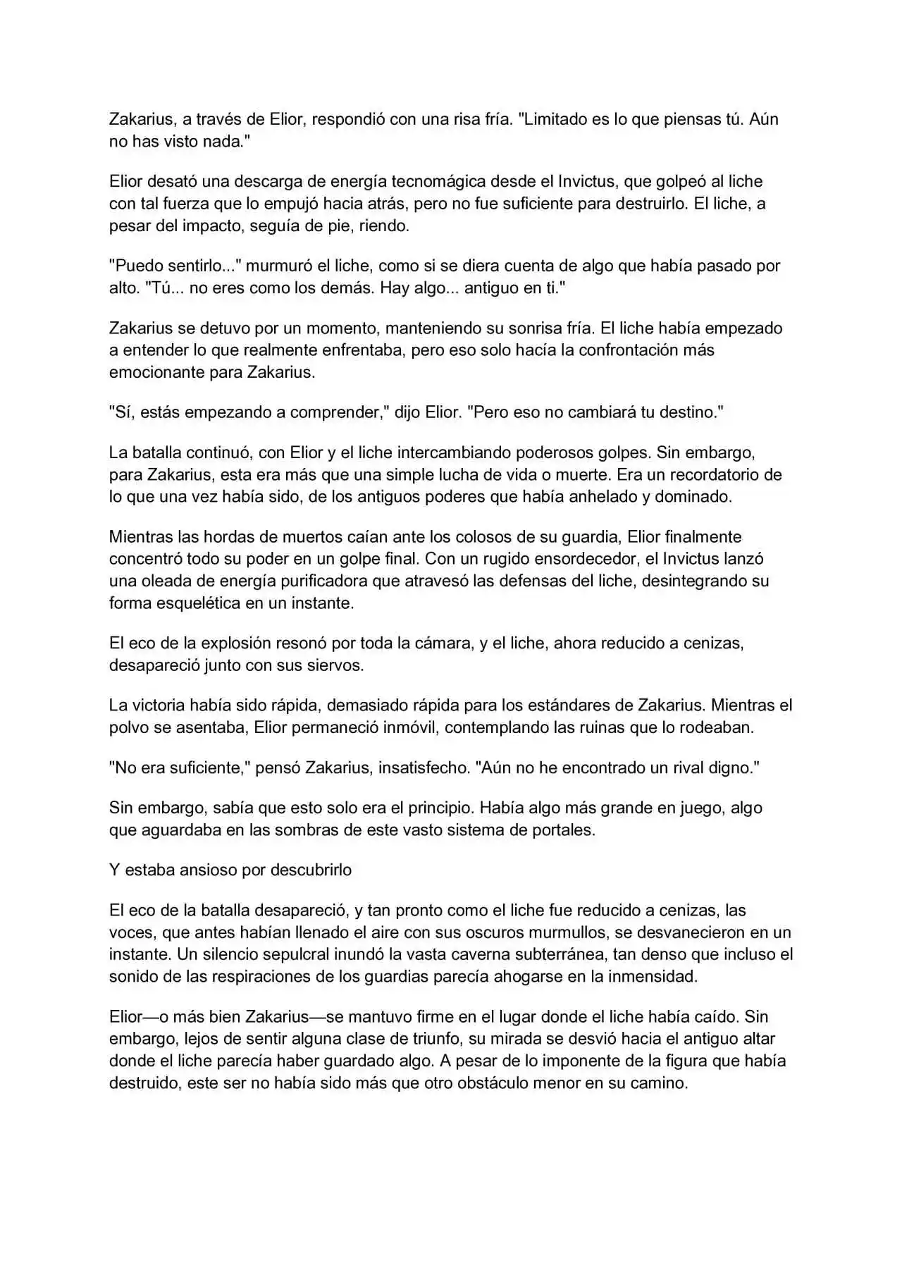 La Perdición De Zakarius (Novela) - Capítulo 15 - Página 3 - LectorTMOo