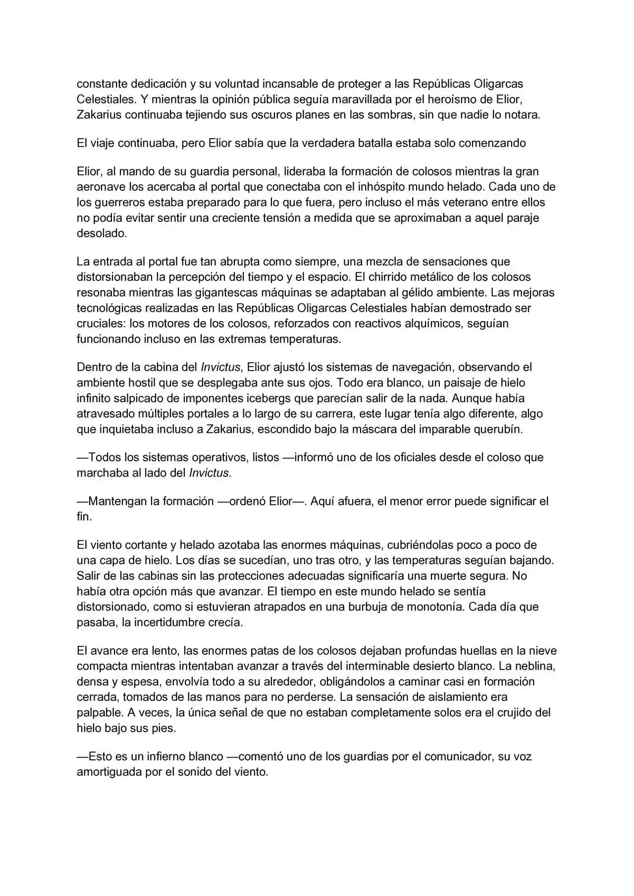 La Perdición De Zakarius (Novela) - Capítulo 17 - Página 8 - LectorTMOo