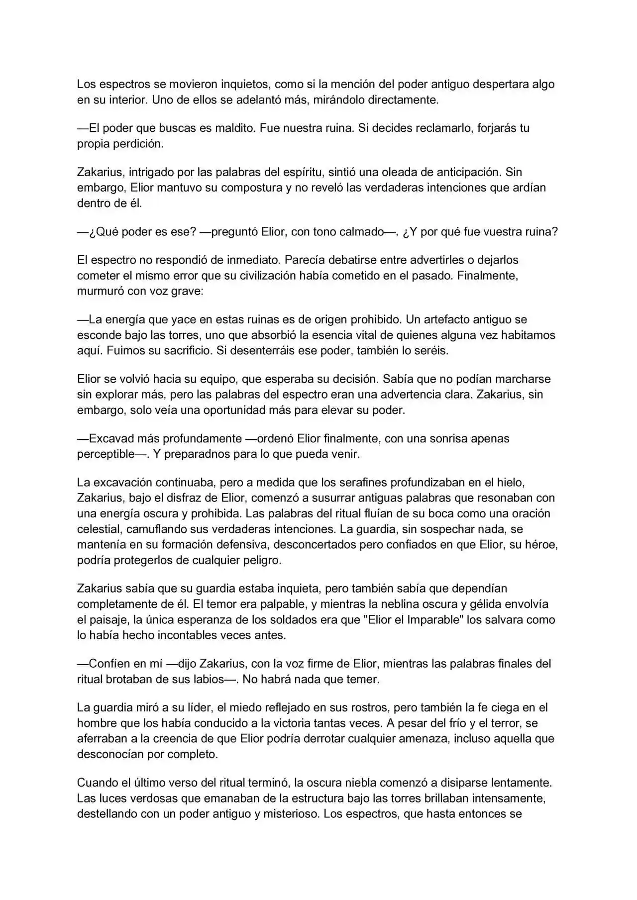 La Perdición De Zakarius (Novela) - Capítulo 18 - Página 9 - LectorTMOo