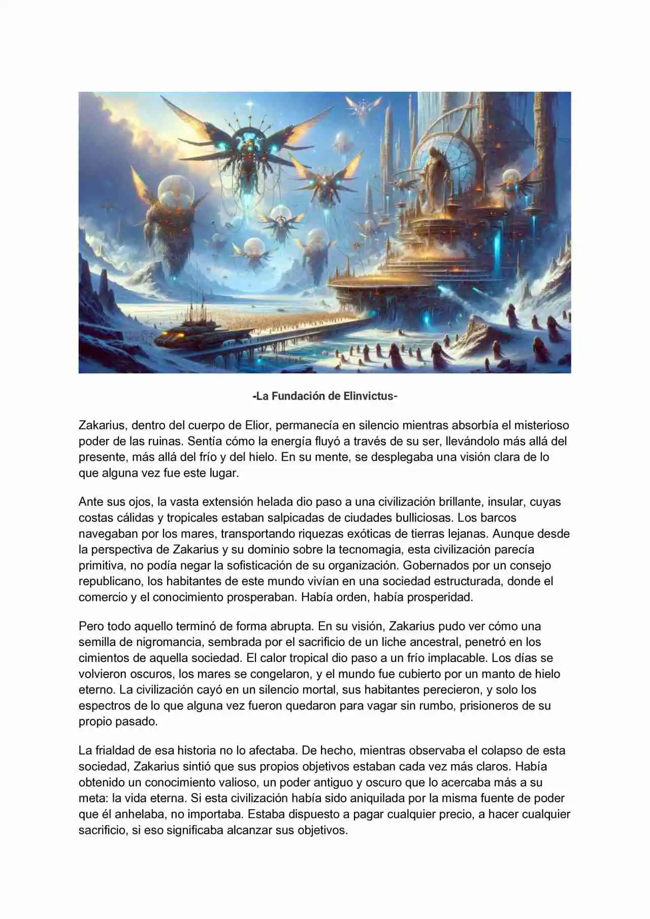 La Perdición De Zakarius (Novela) - Capítulo 19 - Página 1 - LectorTMOo
