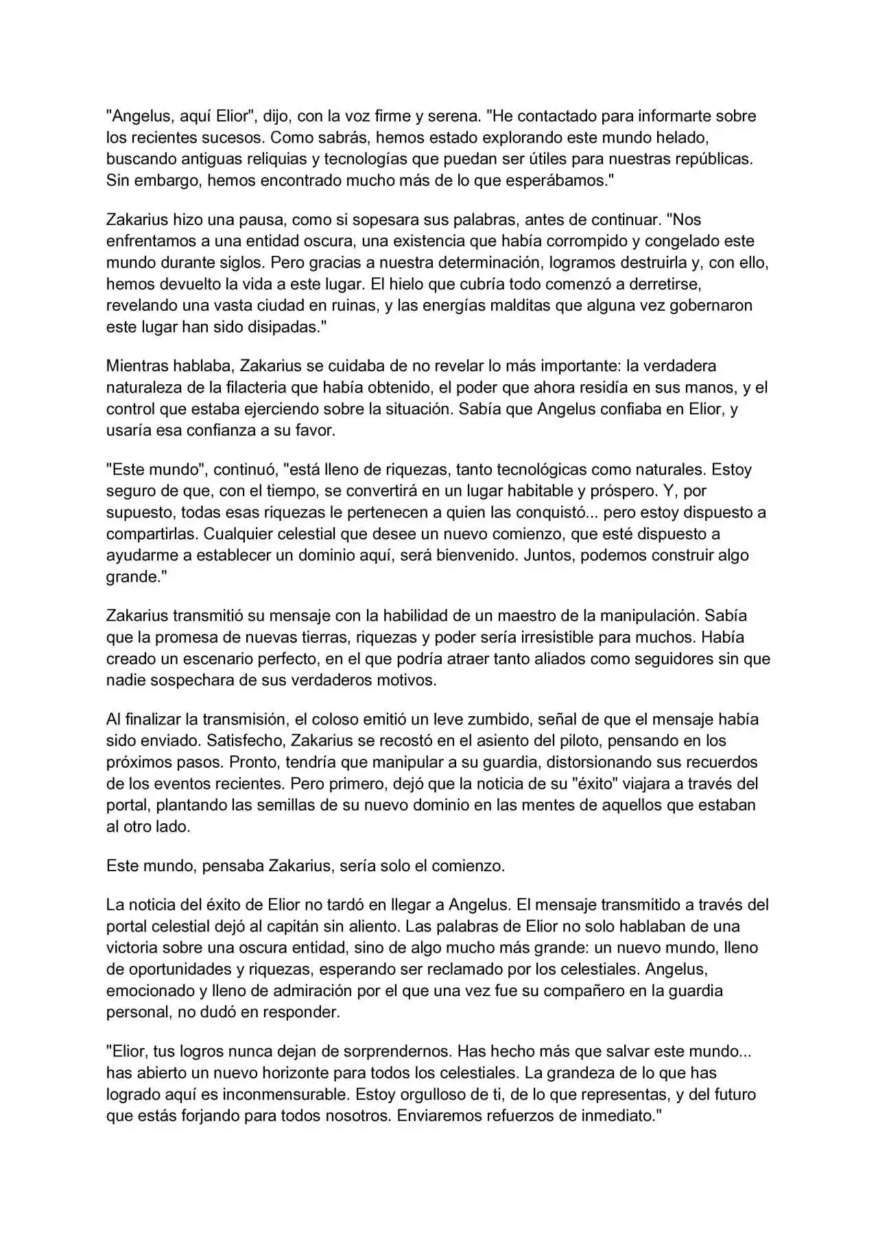 La Perdición De Zakarius (Novela) - Capítulo 19 - Página 4 - LectorTMOo