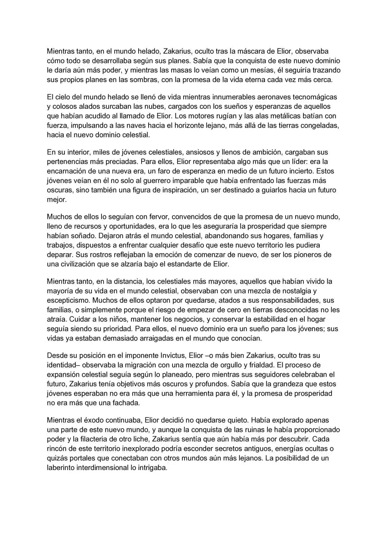 La Perdición De Zakarius (Novela) - Capítulo 19 - Página 6 - LectorTMOo
