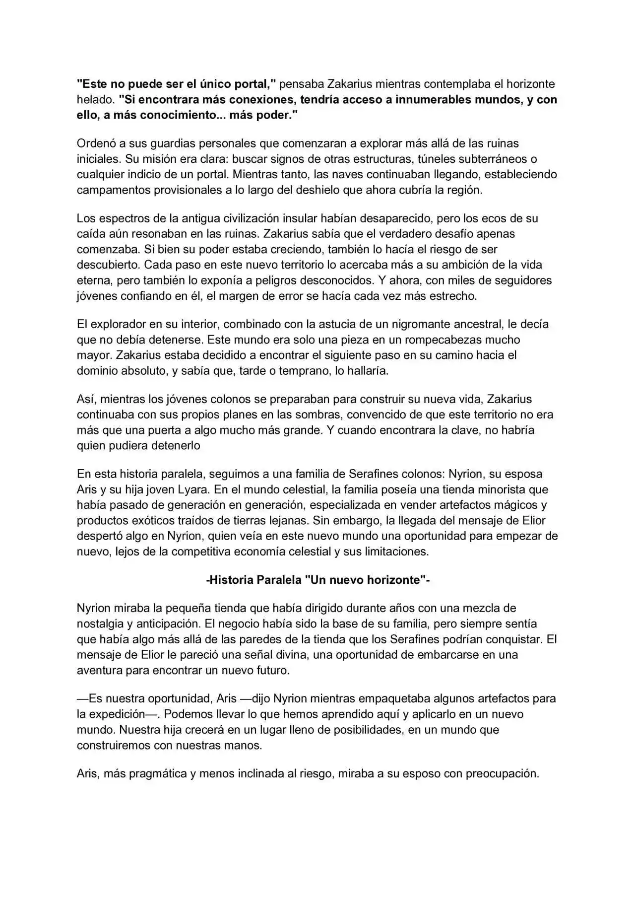 La Perdición De Zakarius (Novela) - Capítulo 19 - Página 7 - LectorTMOo