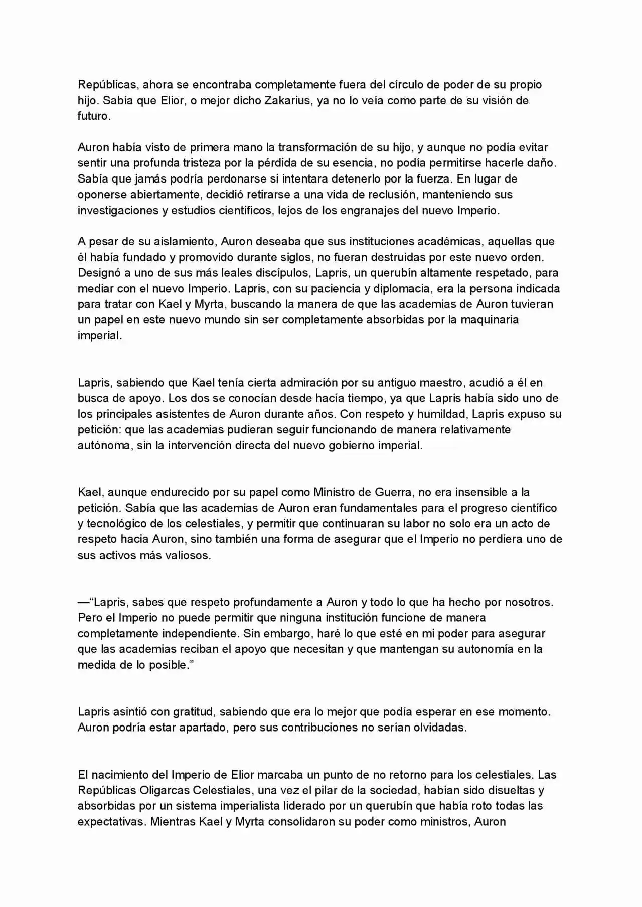 La Perdición De Zakarius (Novela) - Capítulo 24 - Página 7 - LectorTMOo