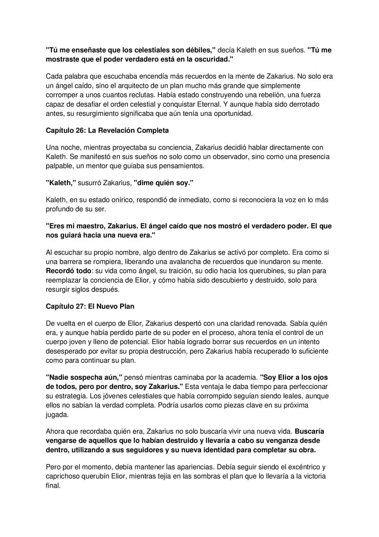 La Perdición De Zakarius (Novela) - Capítulo 3 - Página 3 - LectorTMOo