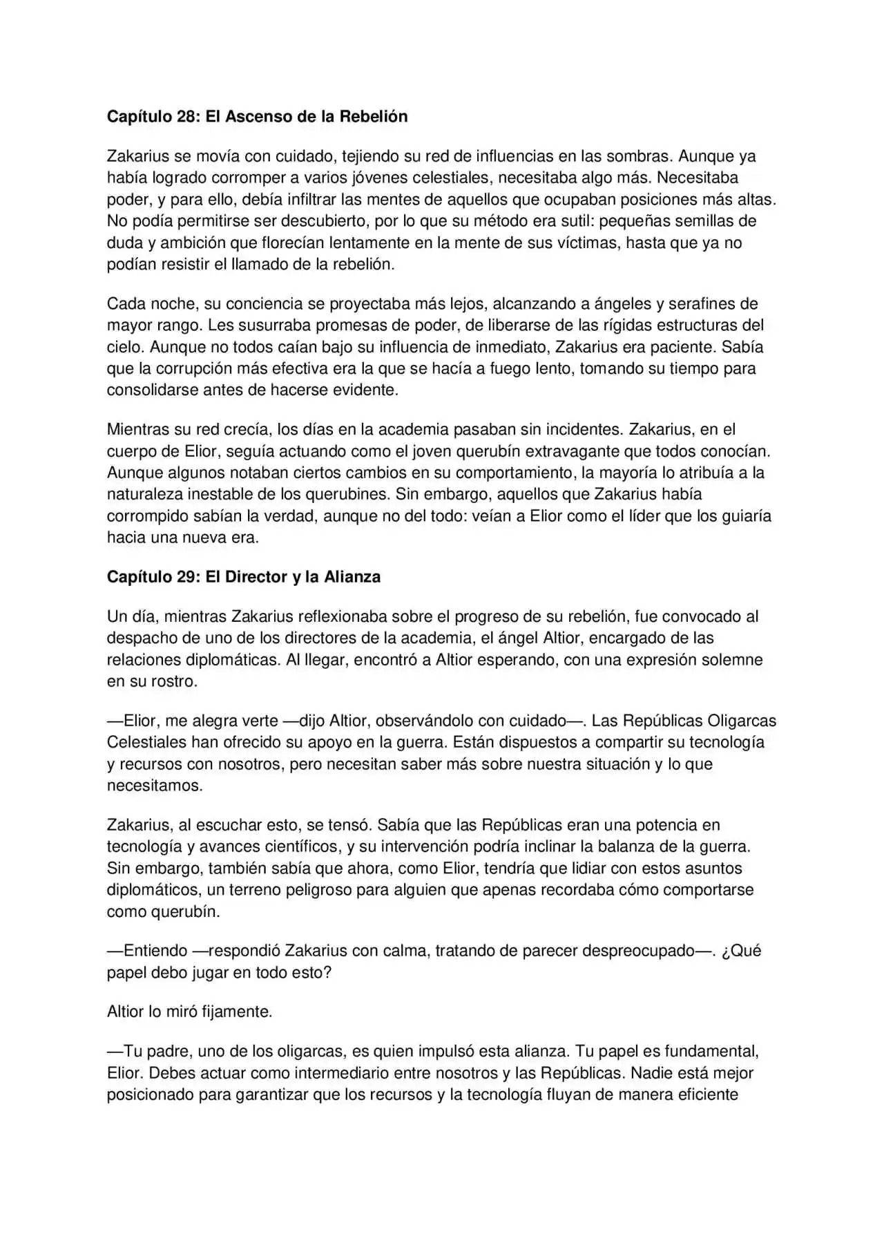 La Perdición De Zakarius (Novela) - Capítulo 3 - Página 4 - LectorTMOo